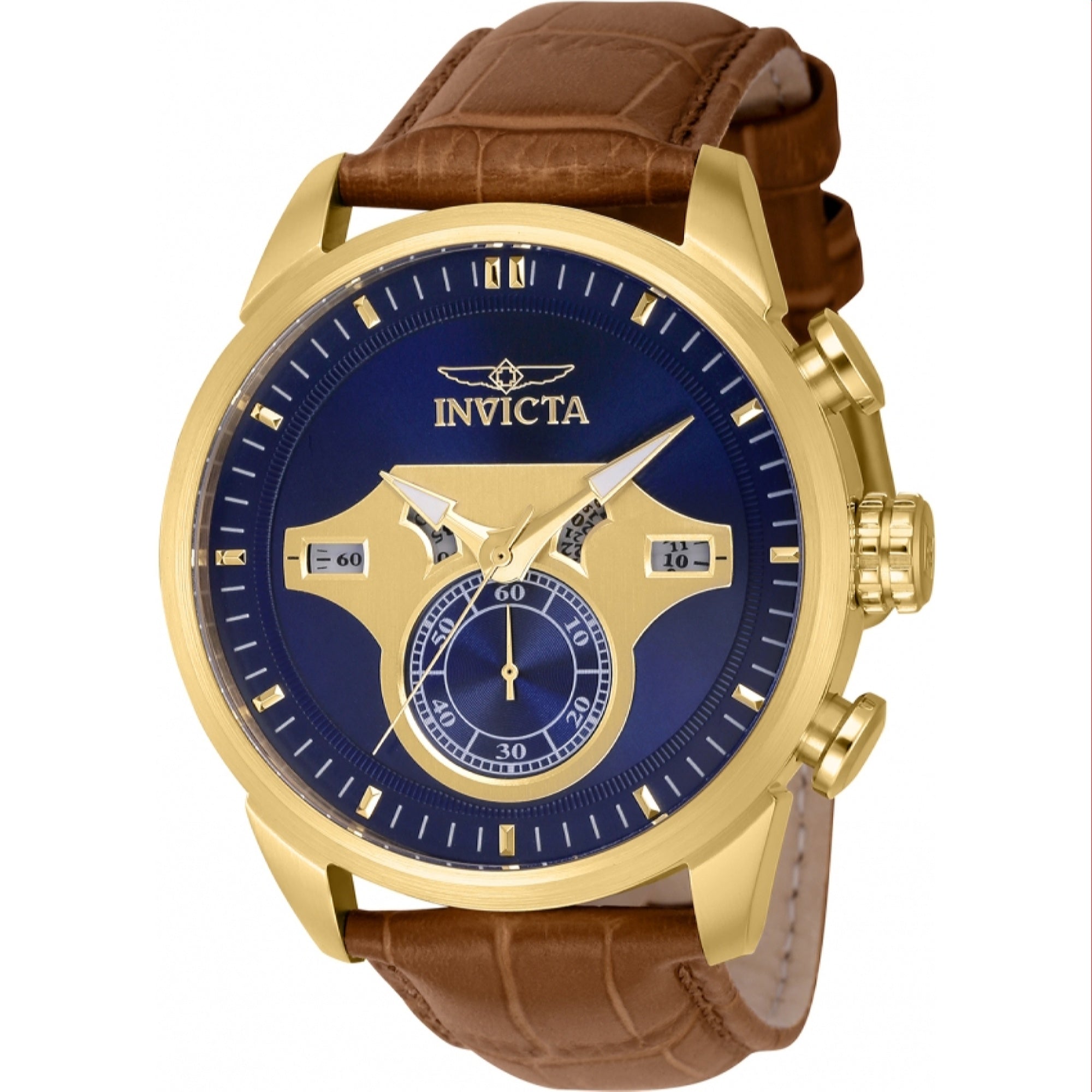 Invicta  Quartz Objet D Art Blue Dial Men's Watch 43616