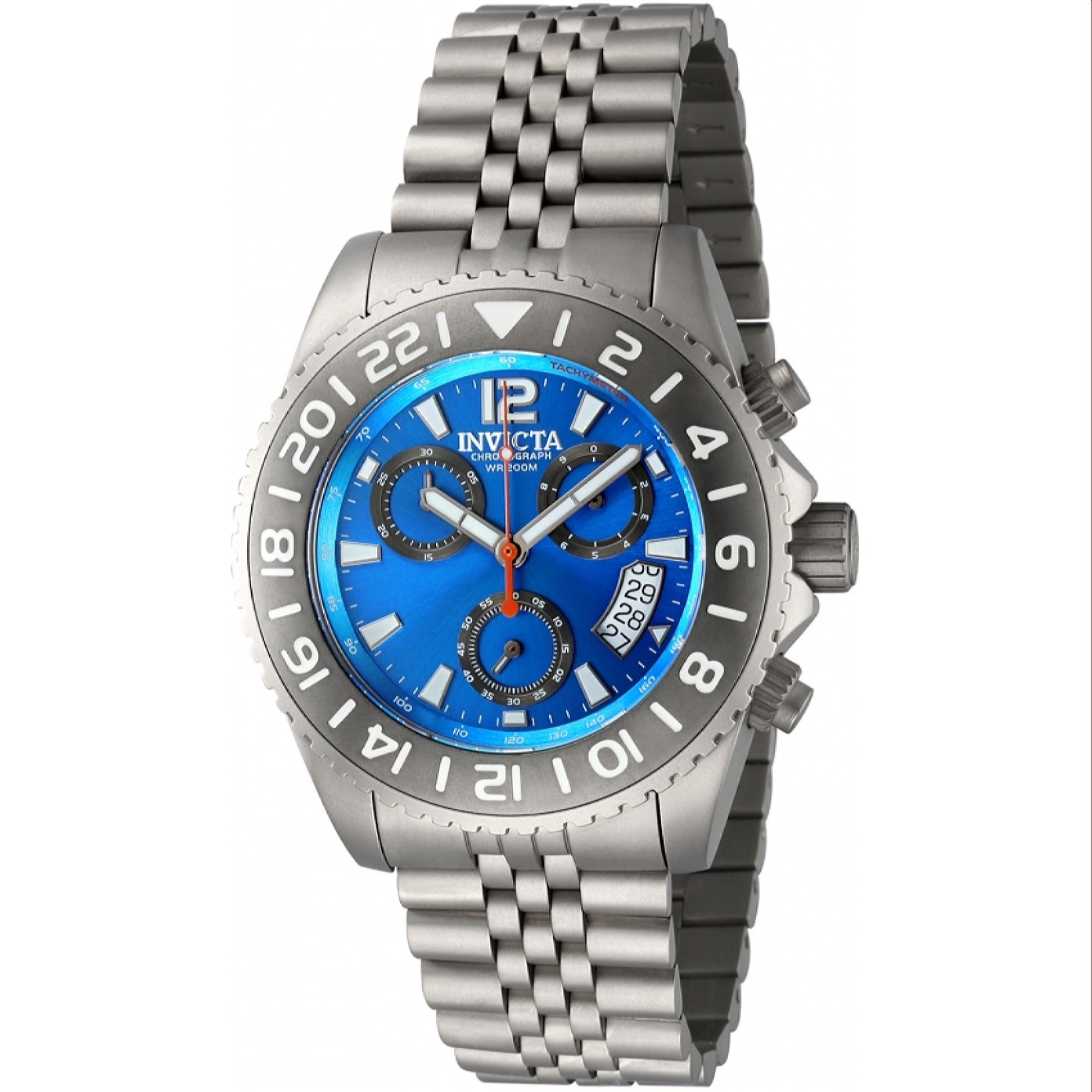 Invicta  Quartz Pro Diver Blue Dial Men's Watch 43802