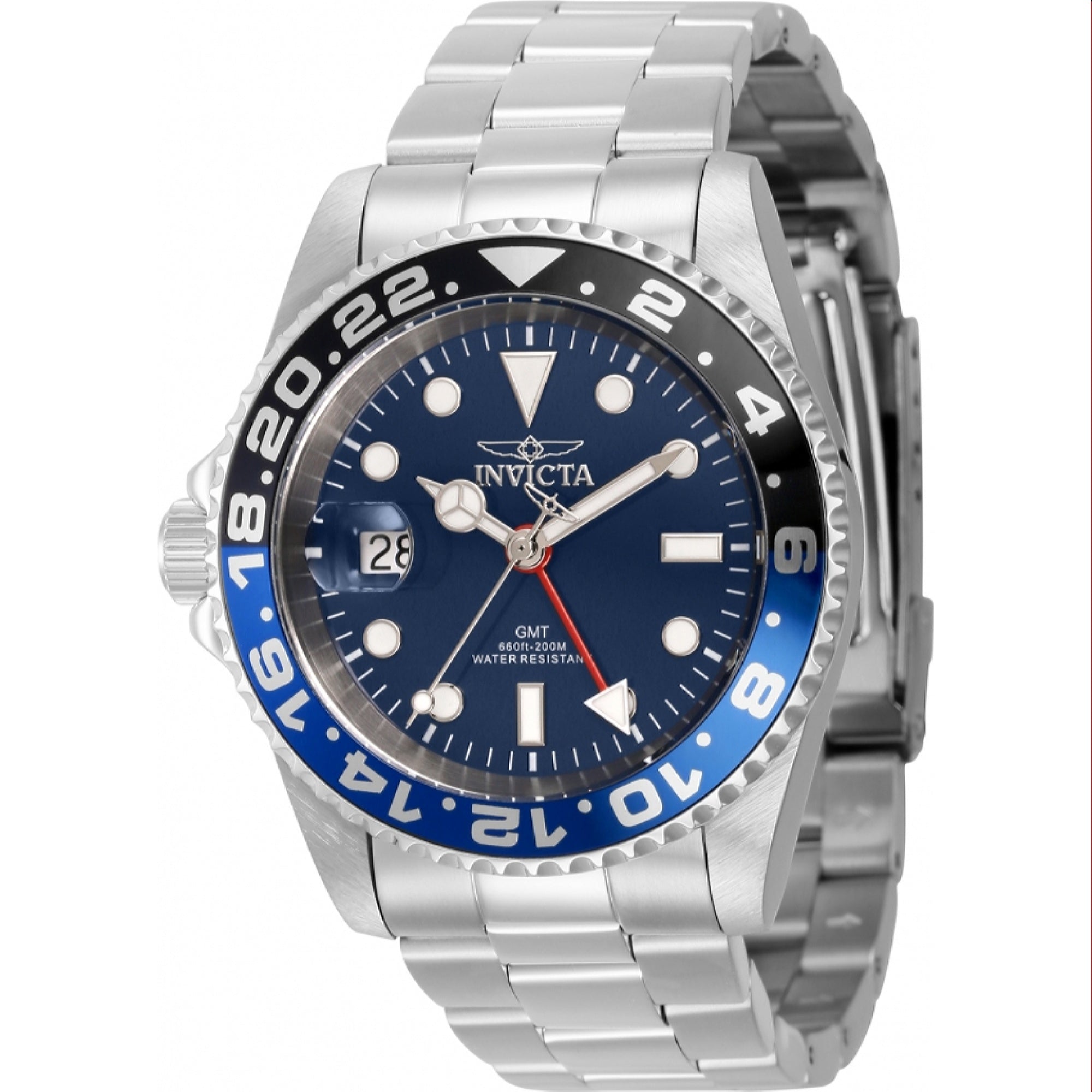 Invicta  Quartz Pro Diver Blue Dial Men's Watch 43963