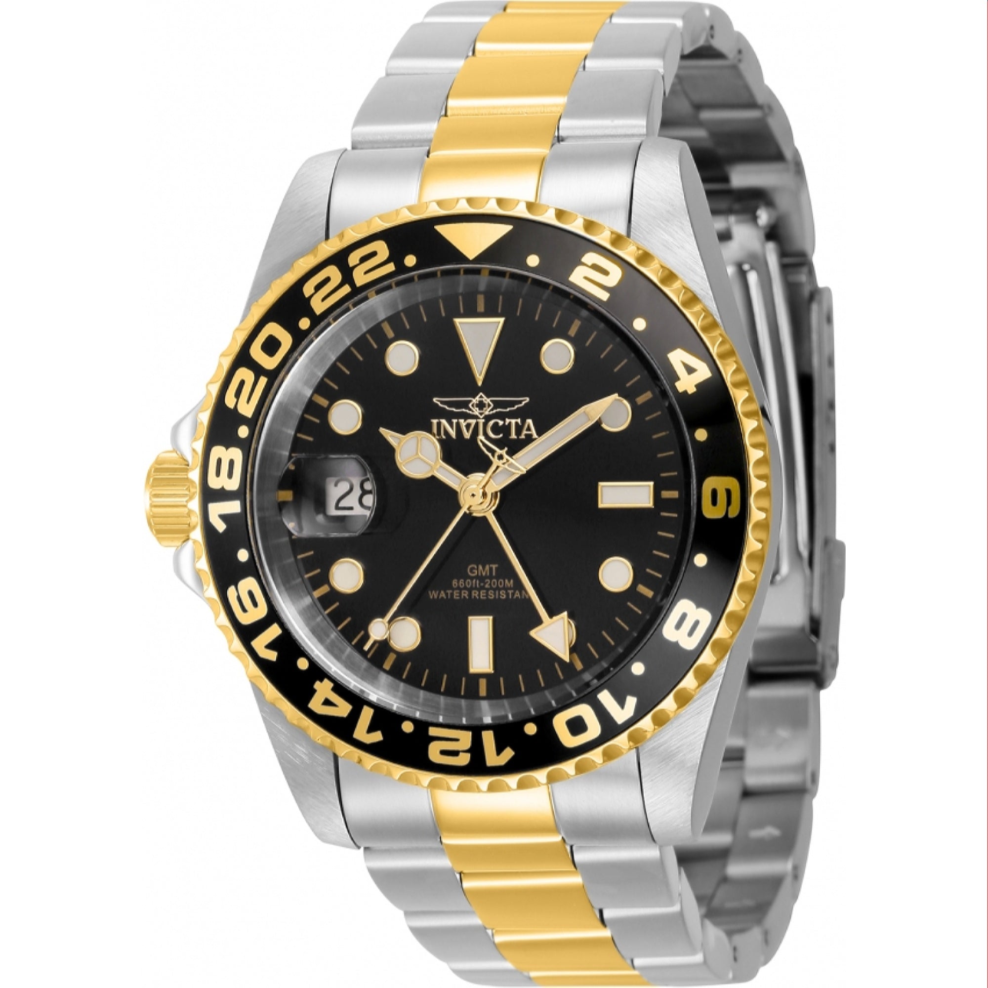 Invicta  Quartz Pro Diver Black Dial Men's Watch 43966