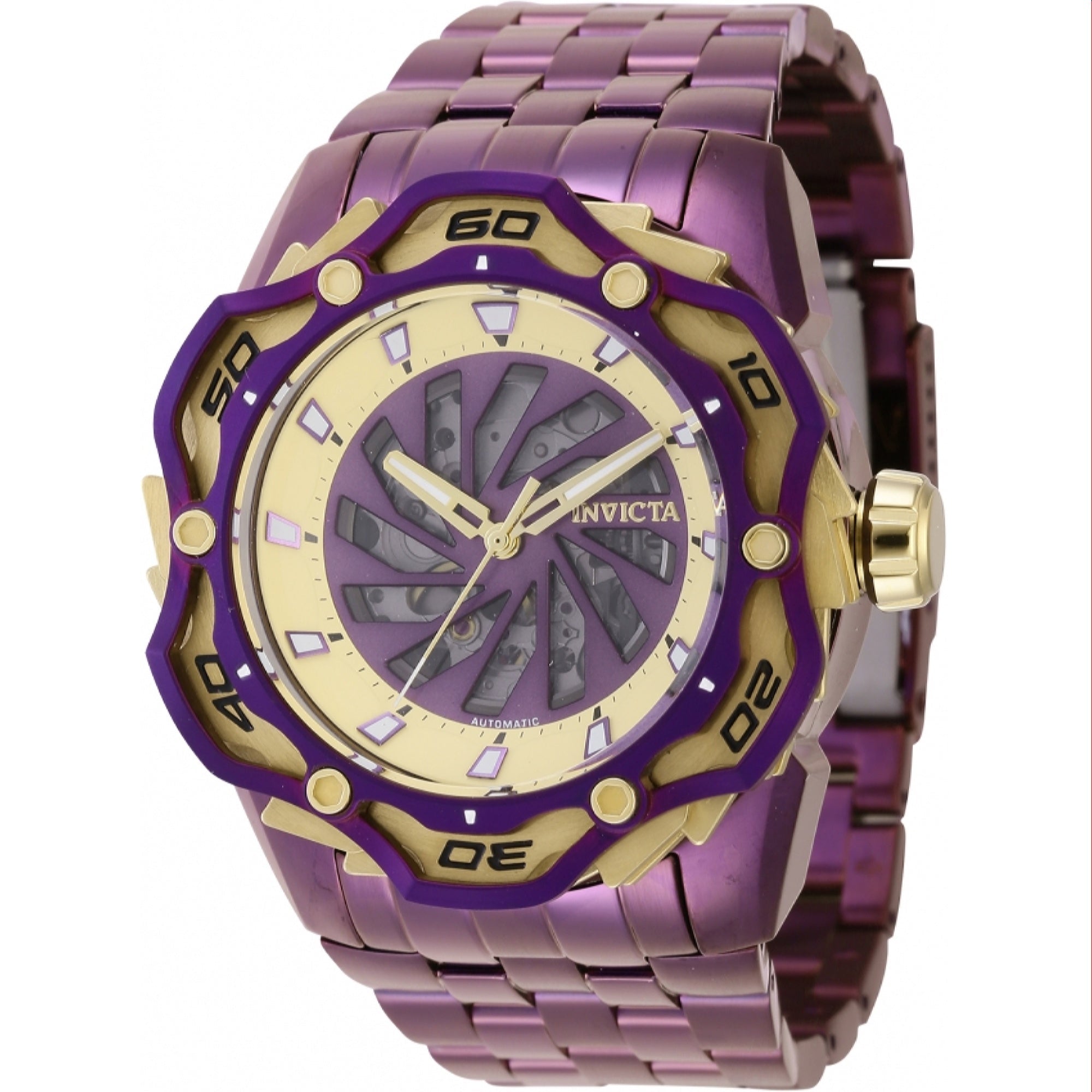 Invicta  Automatic Ripsaw Automatic Purple Dial Men's Watch 44110