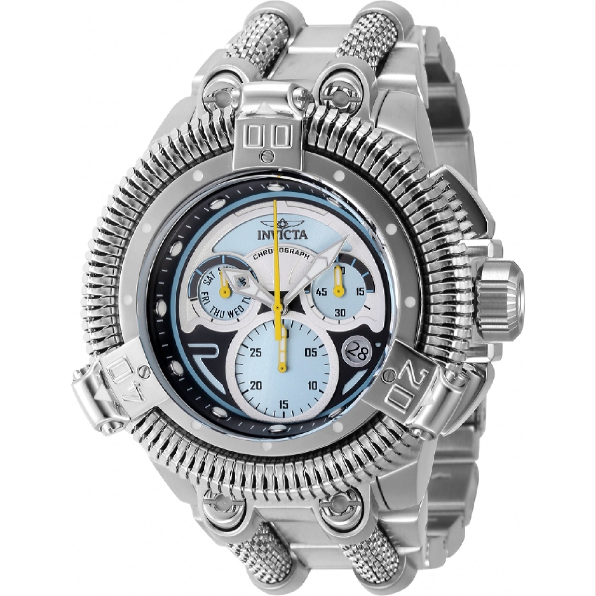 Invicta  Quartz King Python Blue and White Dial Men's Watch 44304