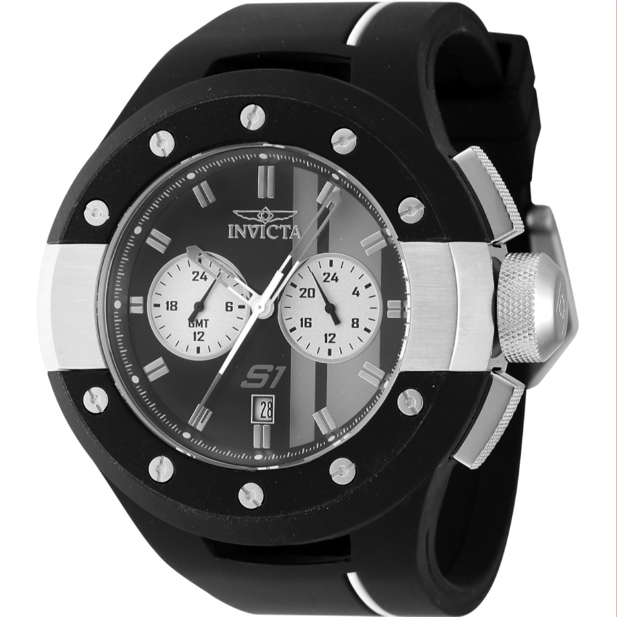 Invicta  Quartz S1 Rally Diablo Black Dial Men's Watch 44360