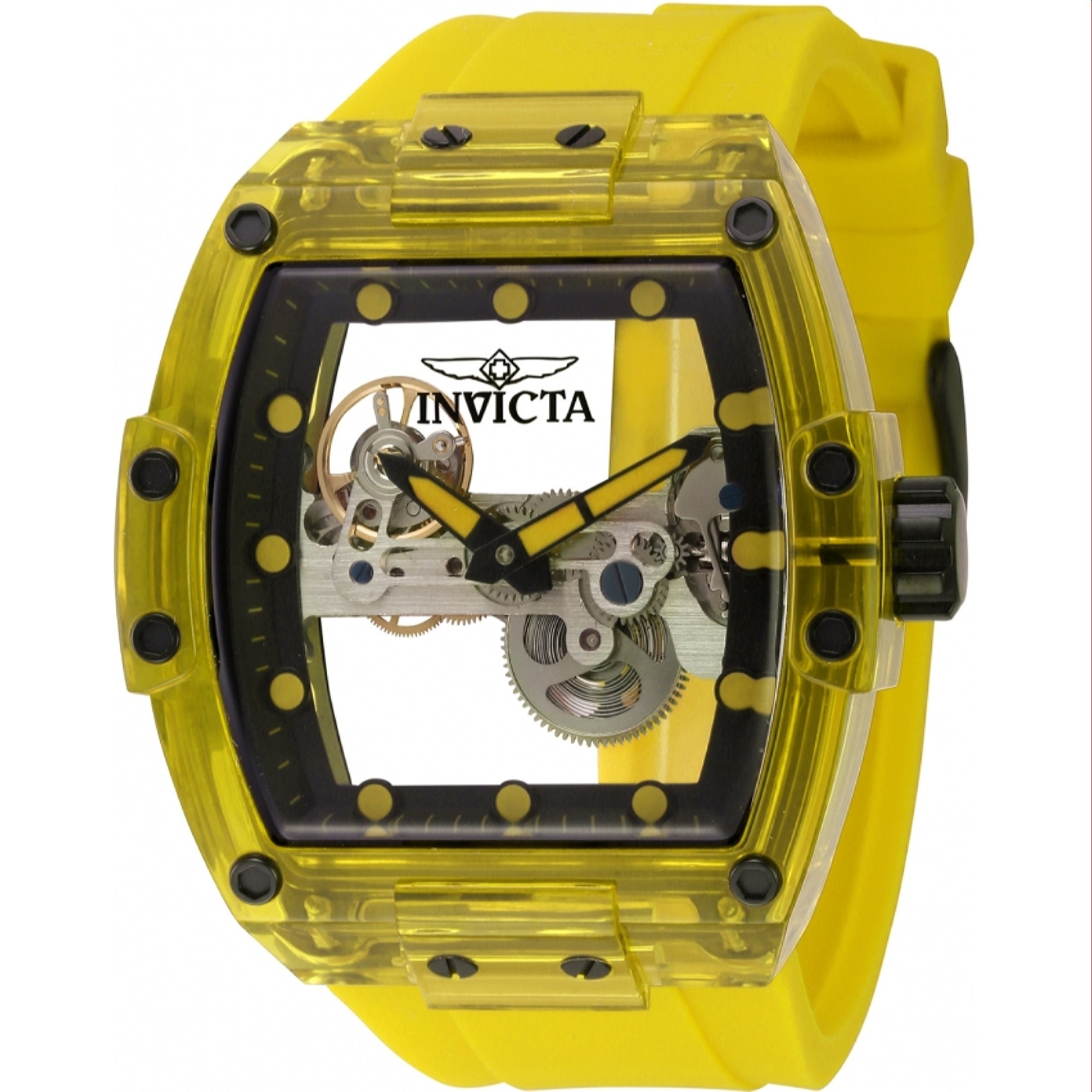 Invicta  Mechanical S1 Rally Diablo Mechanical Silver Dial Men's Watch 44364