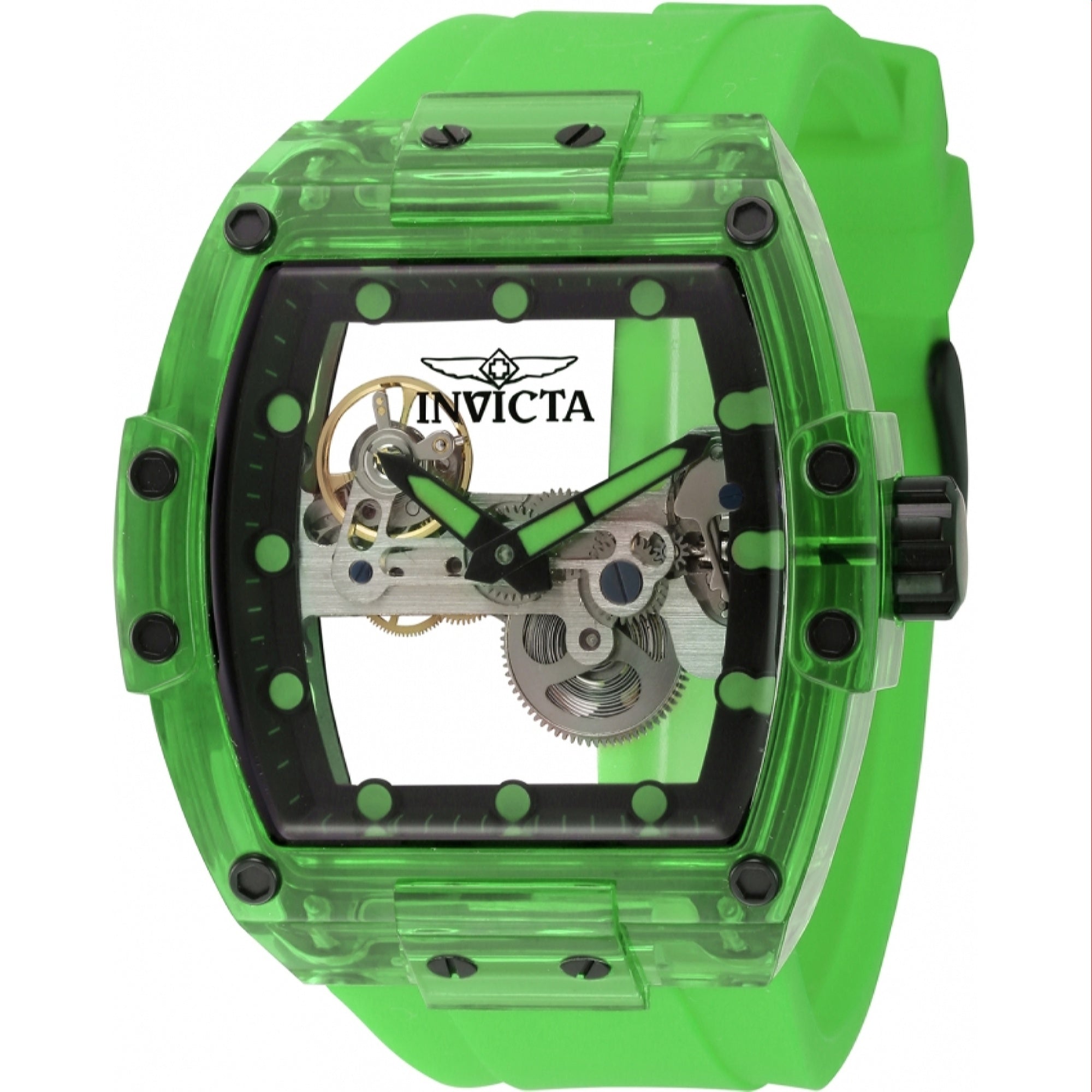 Invicta  Mechanical S1 Rally Diablo Mechanical Silver Dial Men's Watch 44365