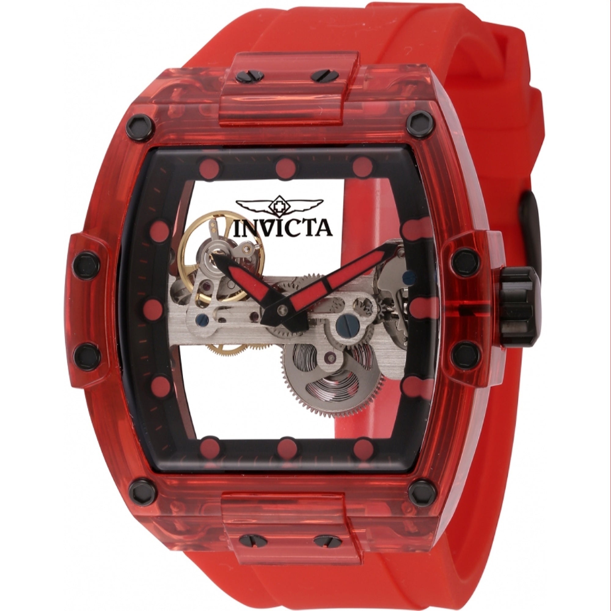 Invicta  Mechanical S1 Rally Diablo Mechanical Silver Dial Men's Watch 44366