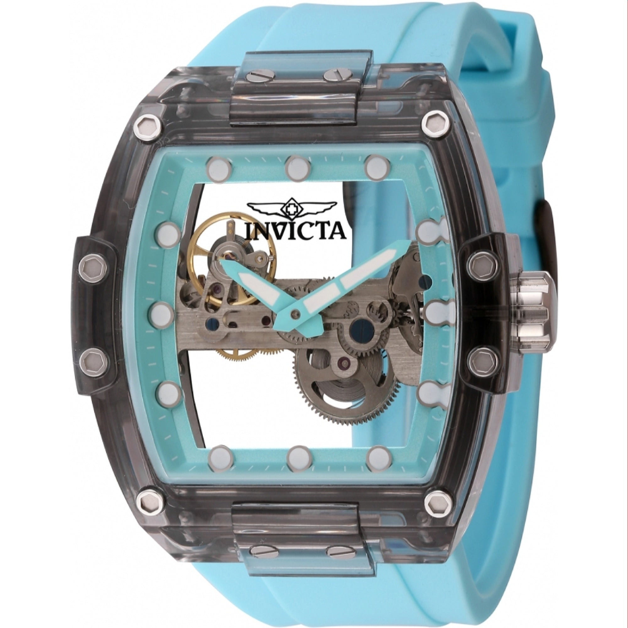 Invicta  Mechanical S1 Rally Diablo Mechanical Silver Dial Men's Watch 44369