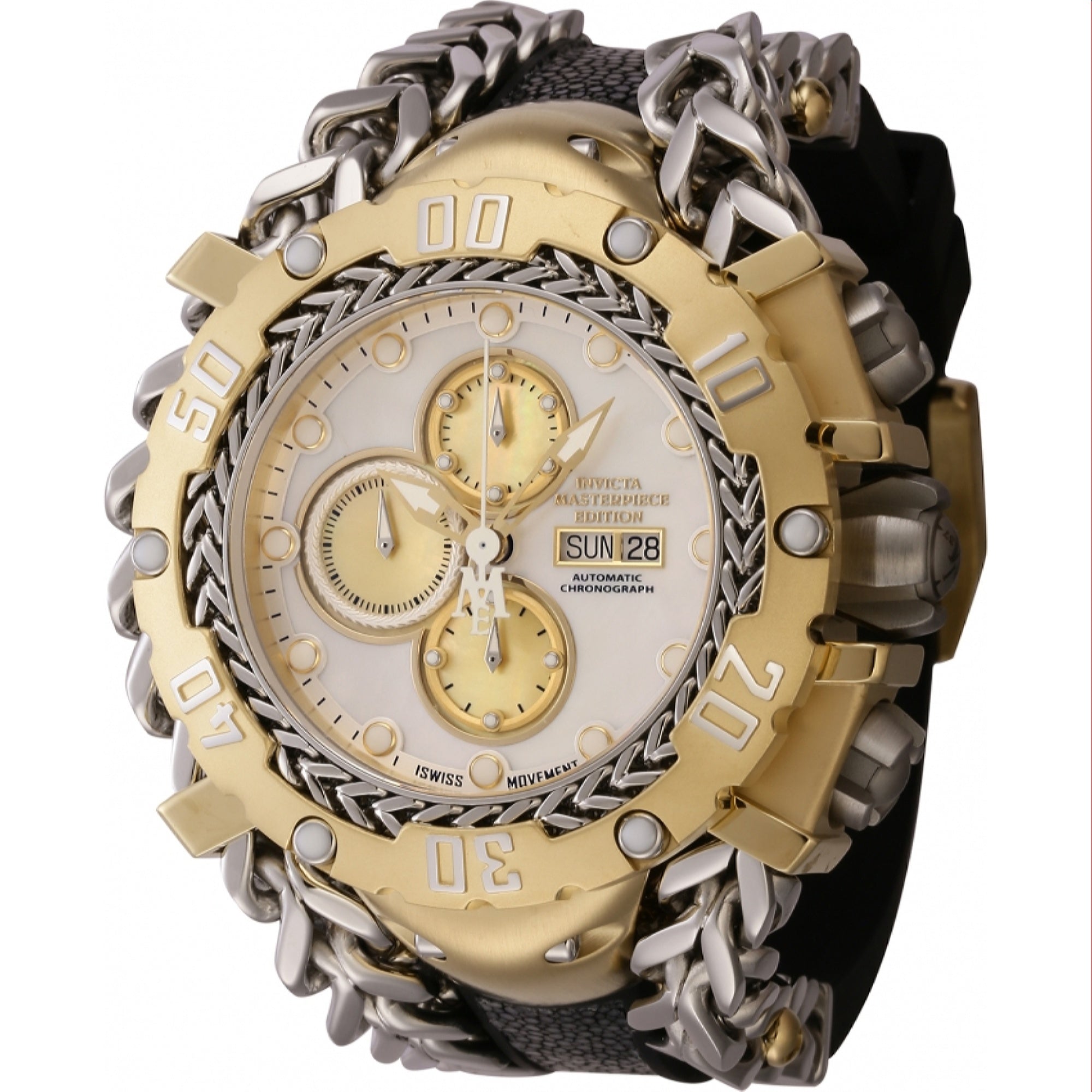 Invicta  Automatic Masterpiece Automatic White Dial Men's Watch 44572