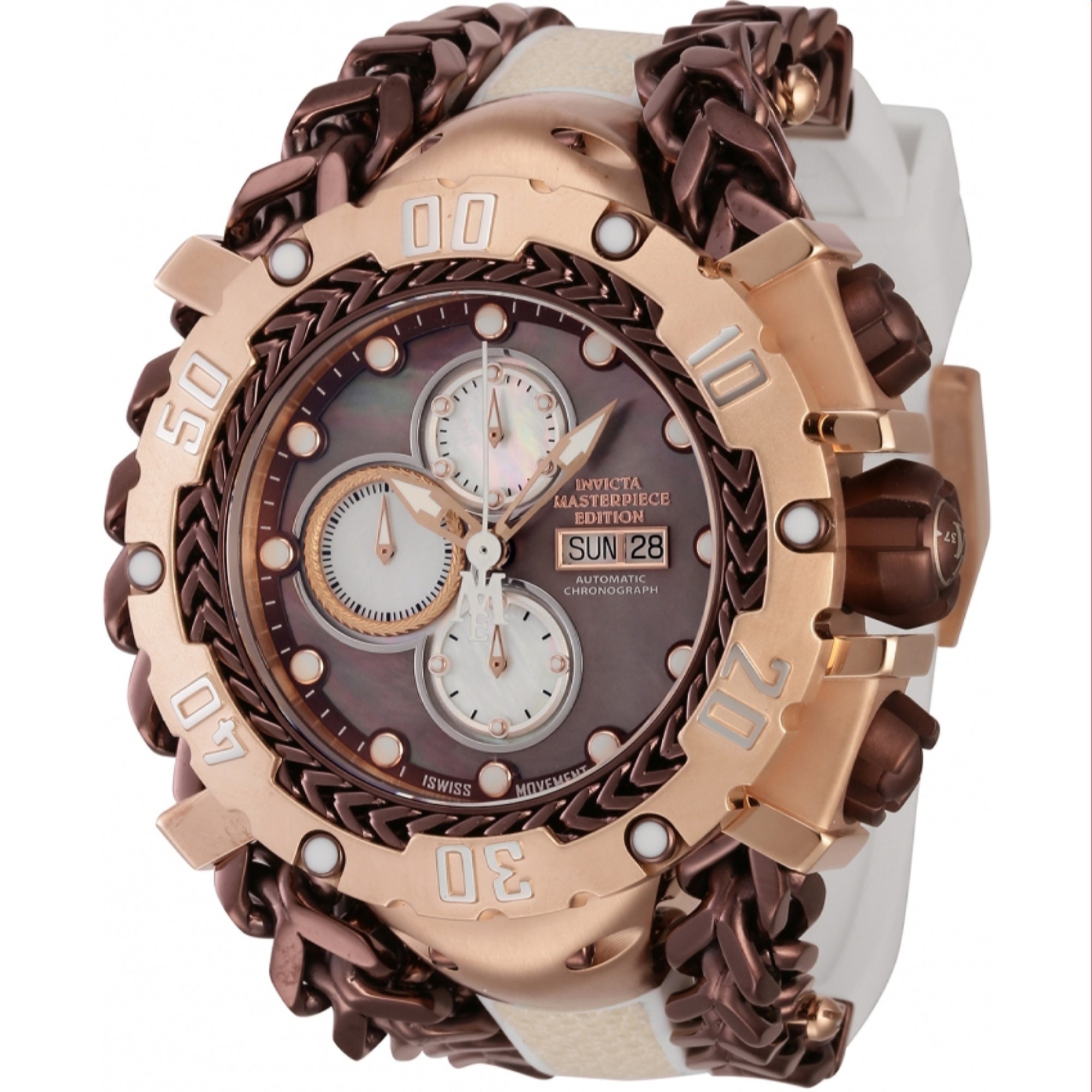 Invicta  Automatic Masterpiece Automatic Brown Dial Men's Watch 44573