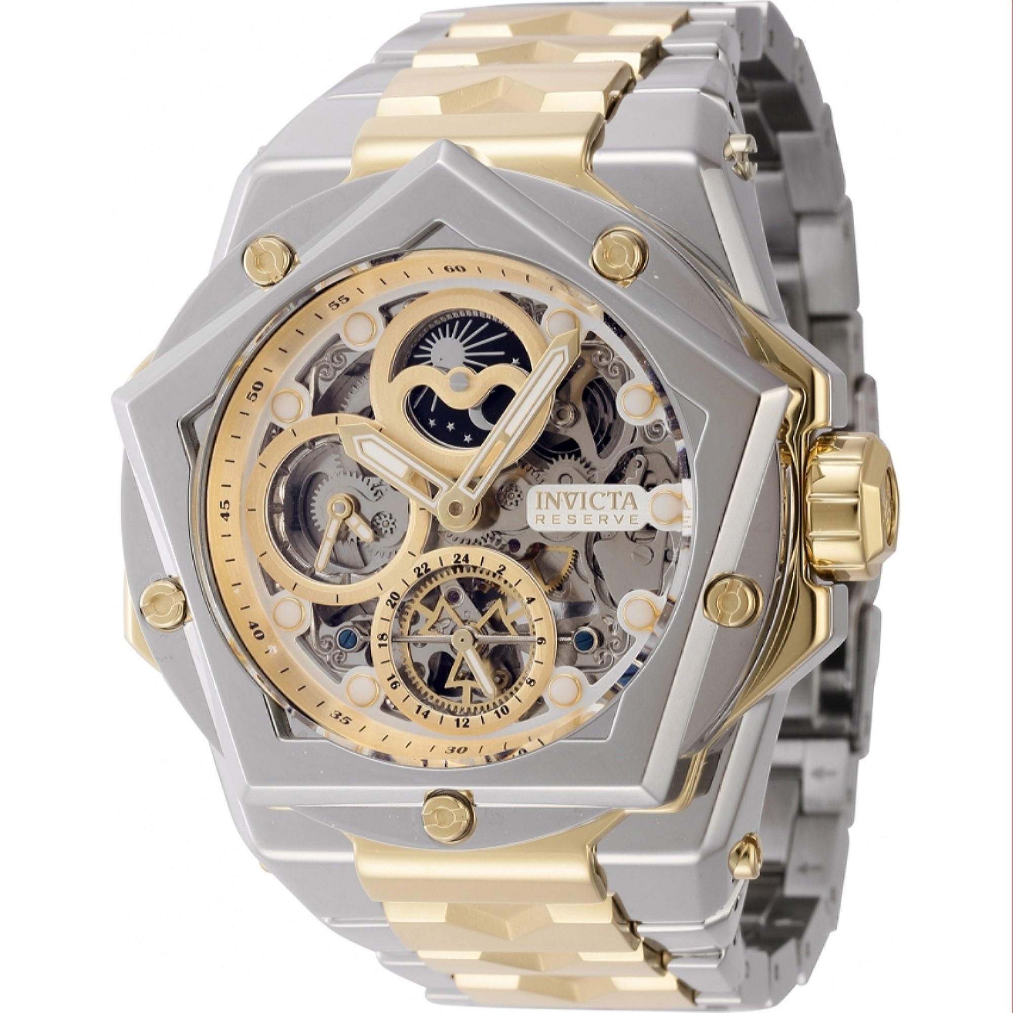 Invicta  Automatic Helios Automatic Gold Dial Men's Watch 44598