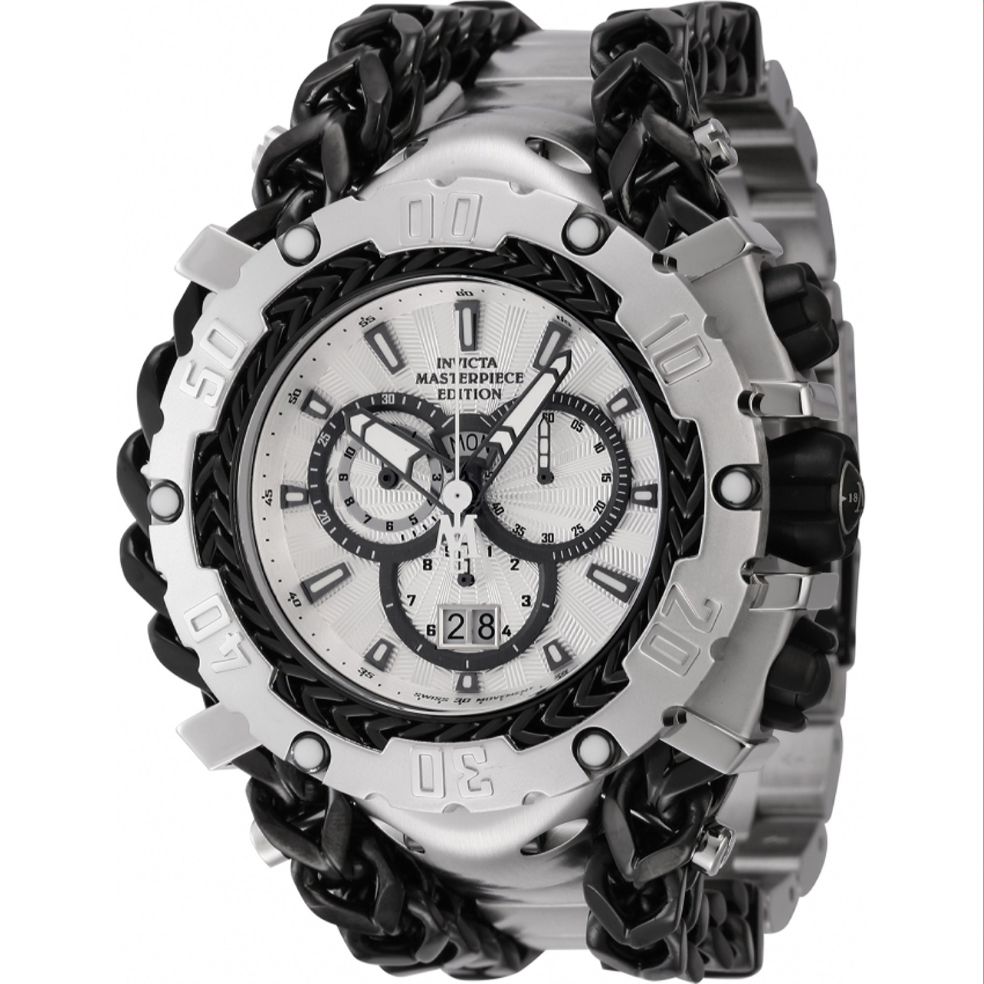 Invicta  Quartz Masterpiece Silver Dial Men's Watch 44616