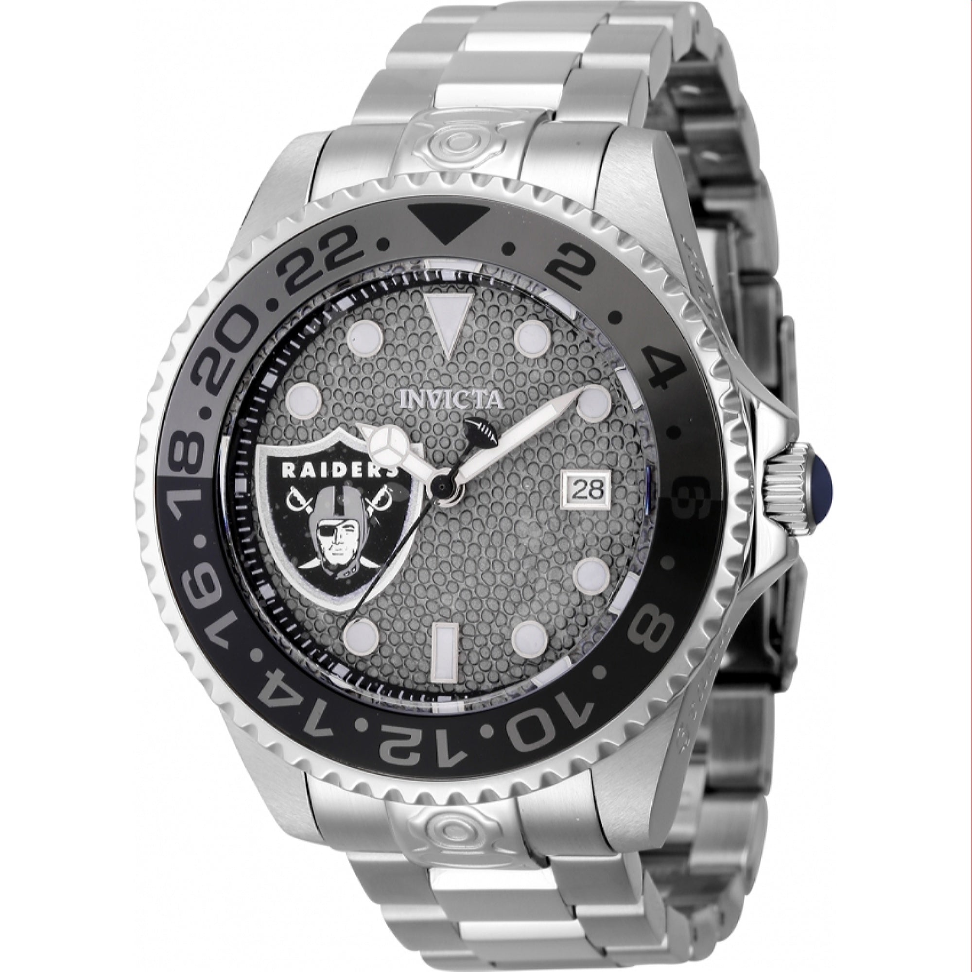 Invicta  Automatic NFL Raiders Automatic Black Dial Men's Watch 45025