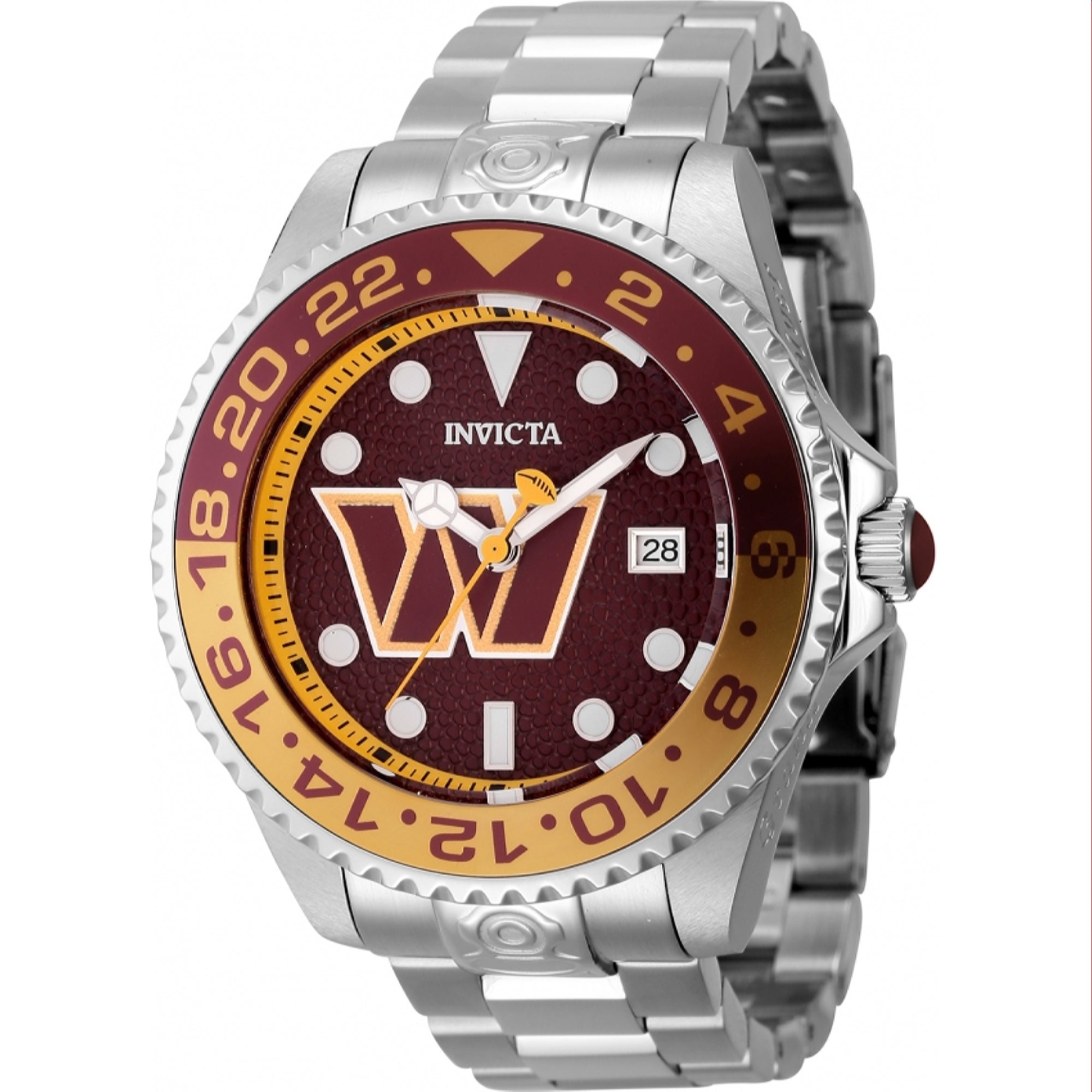 Invicta  Automatic NFL Commanders Automatic Red Dial Men's Watch 45027