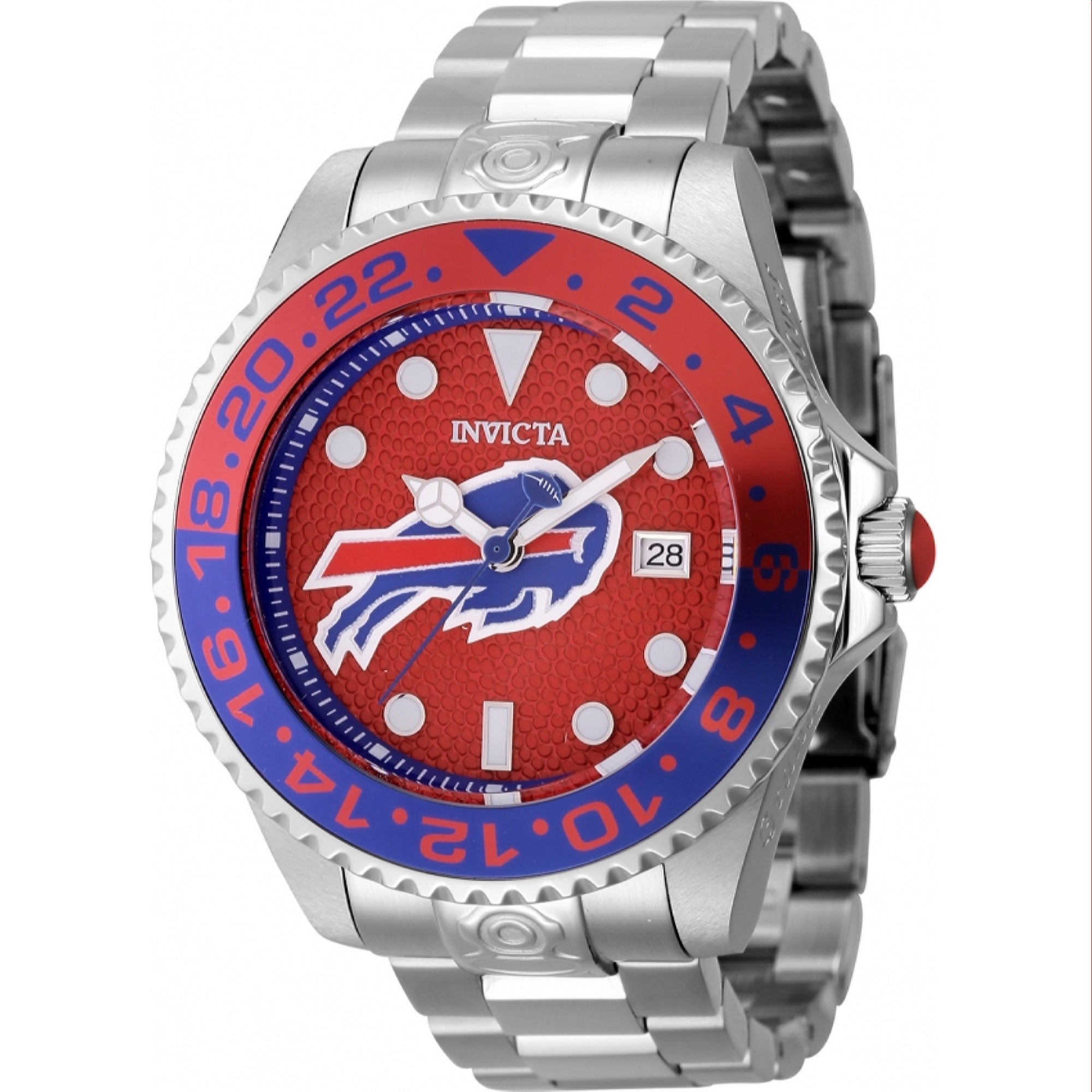 Invicta  Automatic NFL Bills Automatic Red Dial Men's Watch 45033