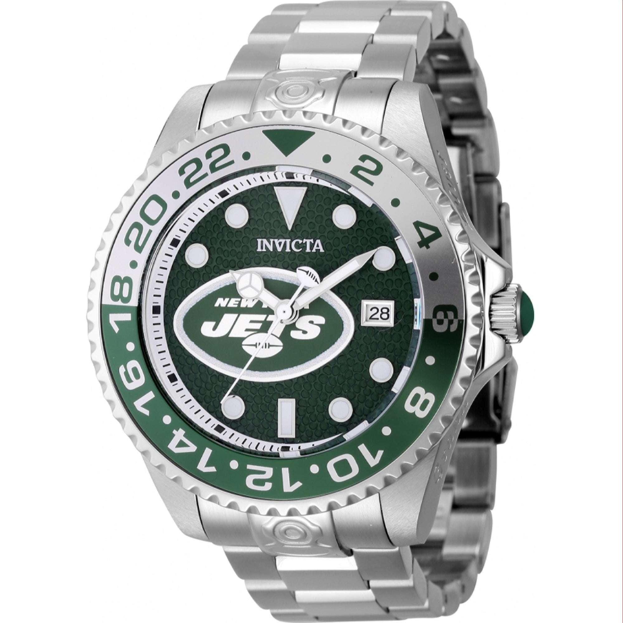 Invicta  Automatic NFL Jets Automatic Green Dial Men's Watch 45035