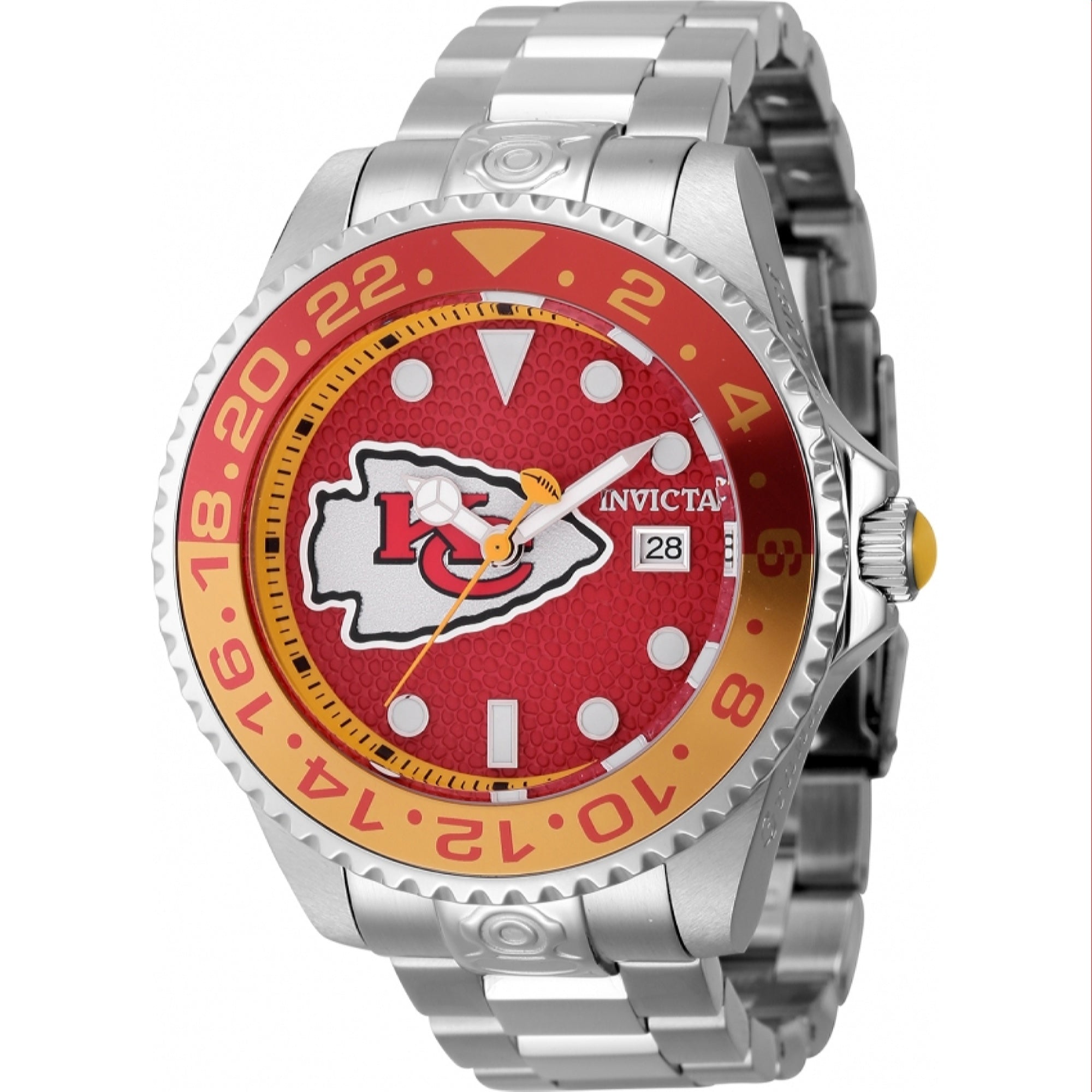 Invicta  Automatic NFL Chiefs Automatic Red Dial Men's Watch 45036