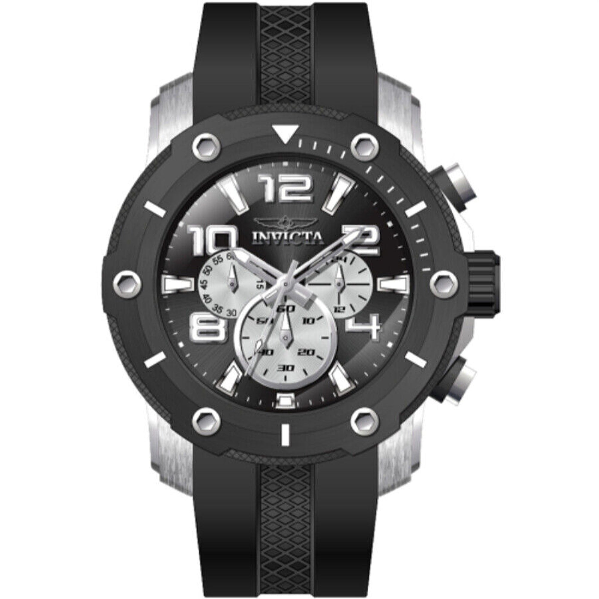 Invicta  Quartz Pro Diver Black Dial Men's Watch 45739