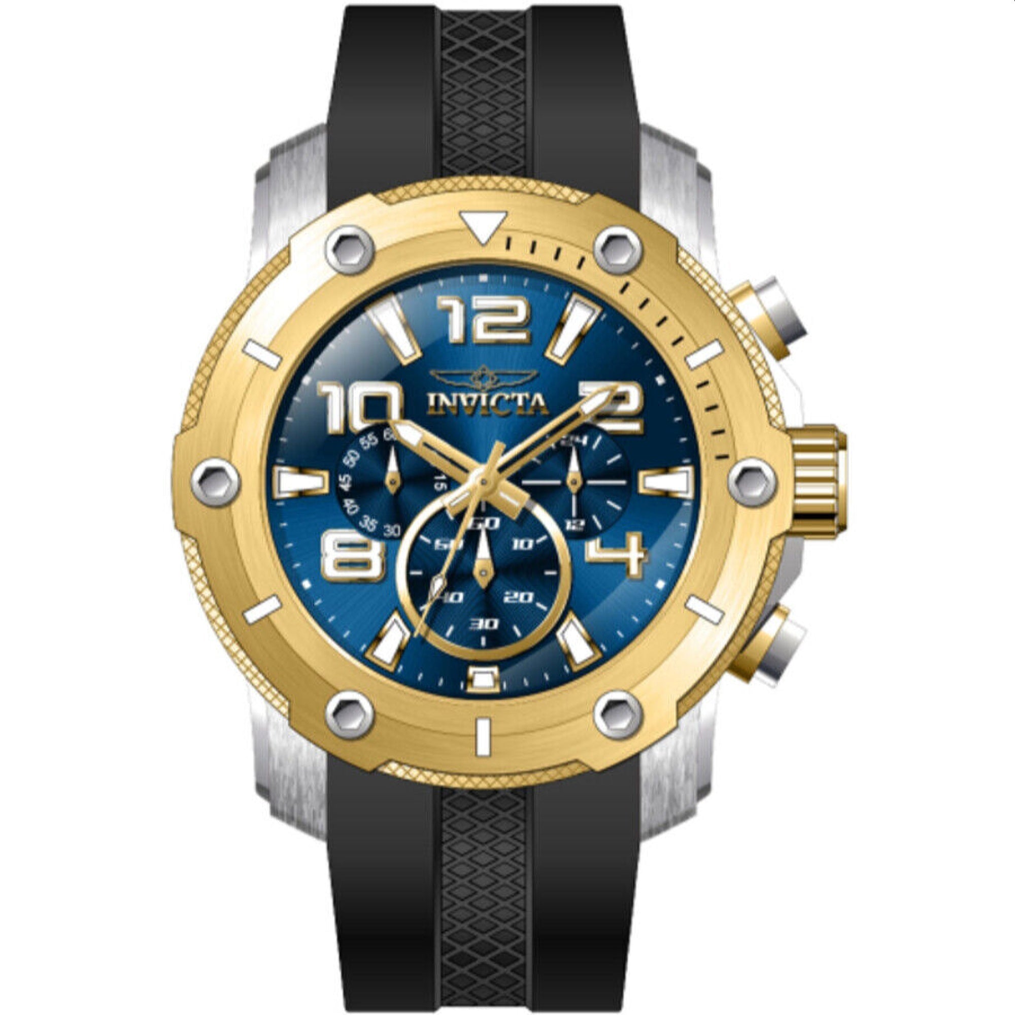 Invicta  Quartz Pro Diver Blue Dial Men's Watch 45740