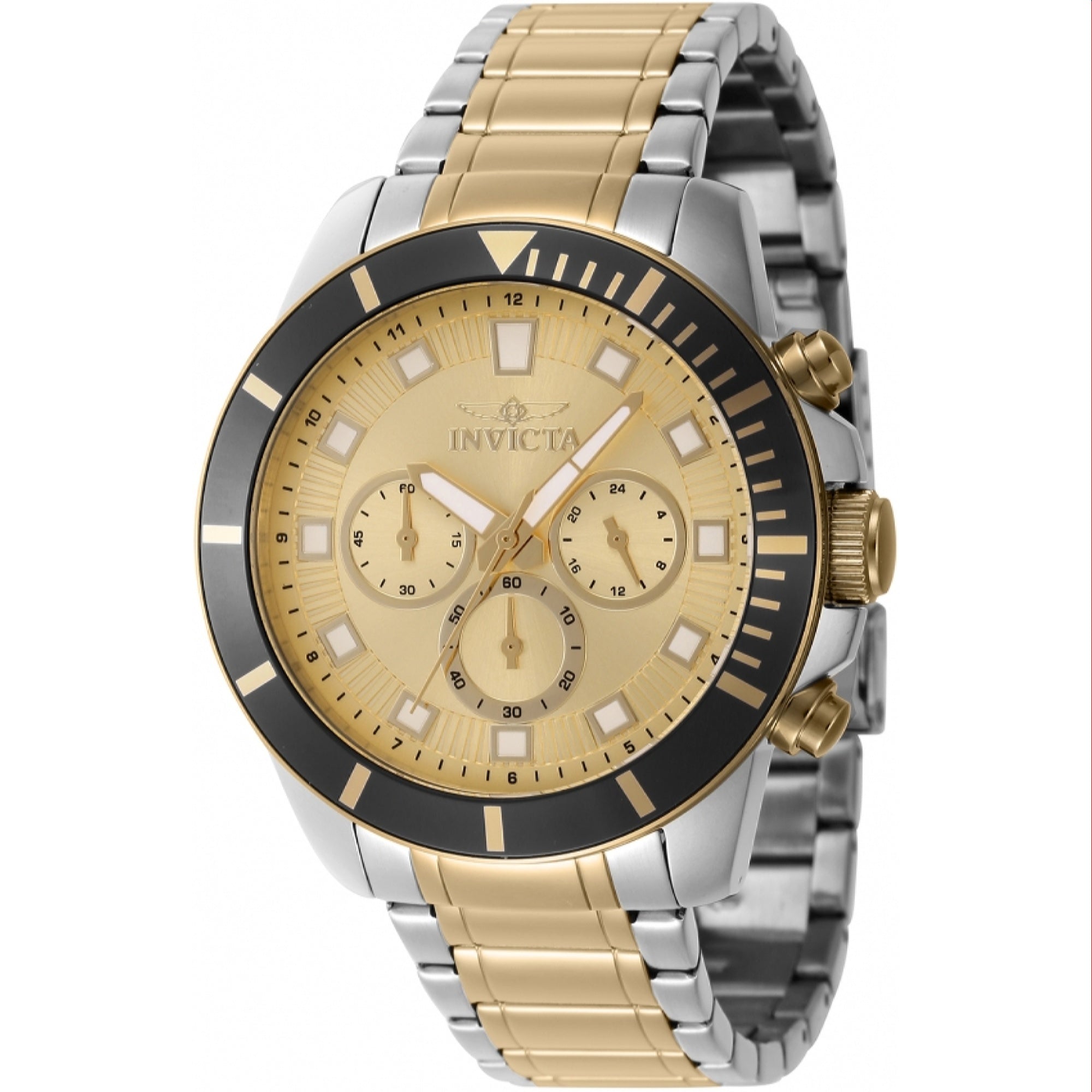 Invicta  Quartz Pro Diver Gold Dial Men's Watch 46049