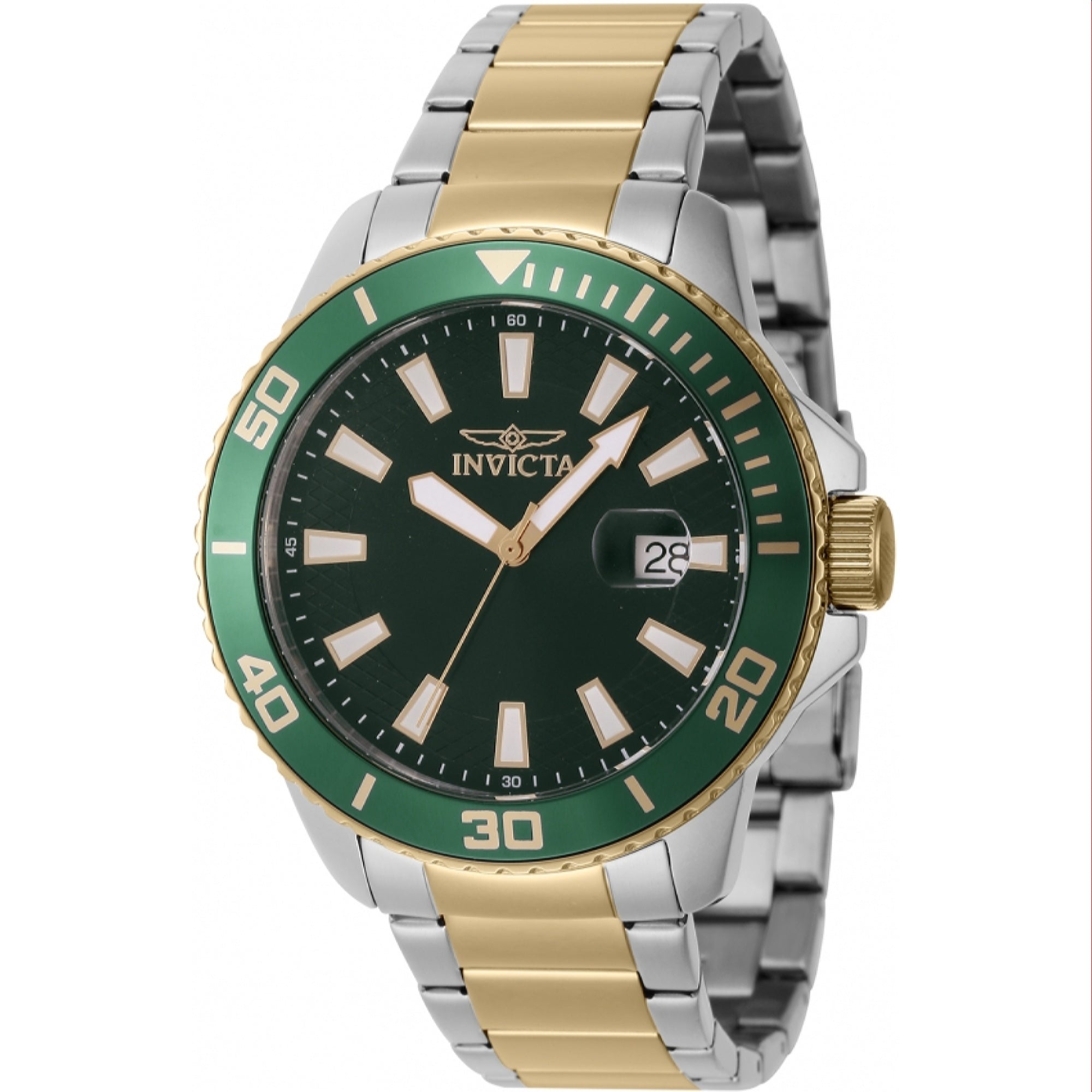 Invicta  Quartz Pro Diver Green Dial Men's Watch 46072