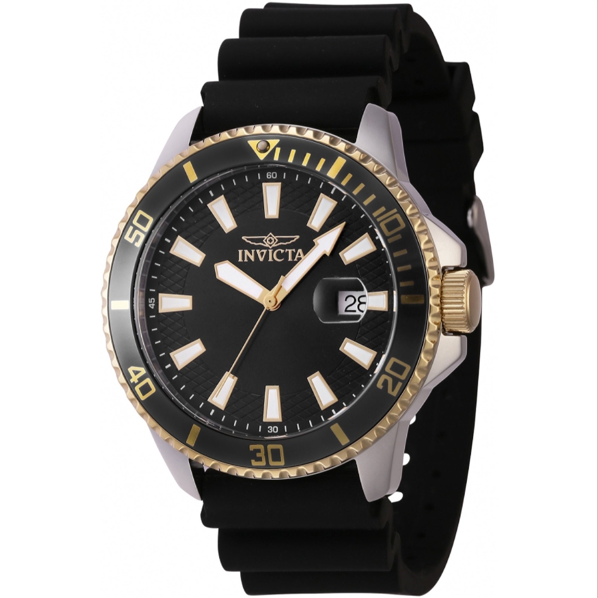 Invicta  Quartz Pro Diver Black Dial Men's Watch 46132