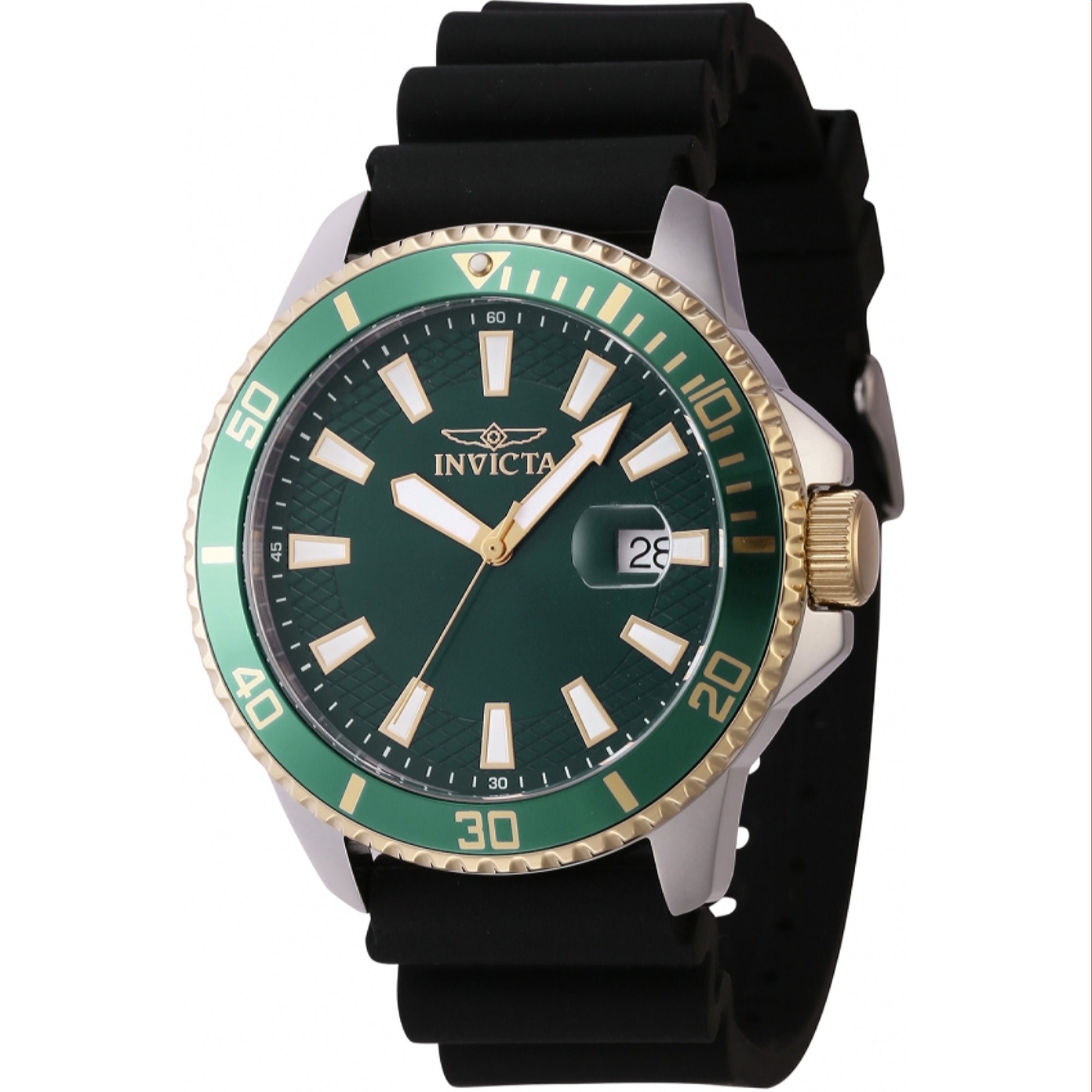 Invicta  Quartz Pro Diver Green Dial Men's Watch 46134