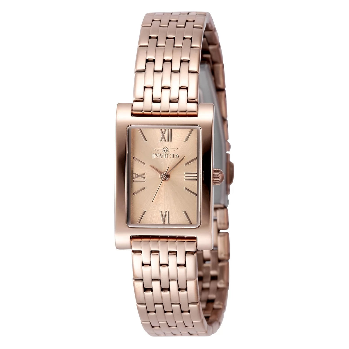 Invicta Women's 48149 Angel Quartz 3 Hand Rose Gold Dial Watch