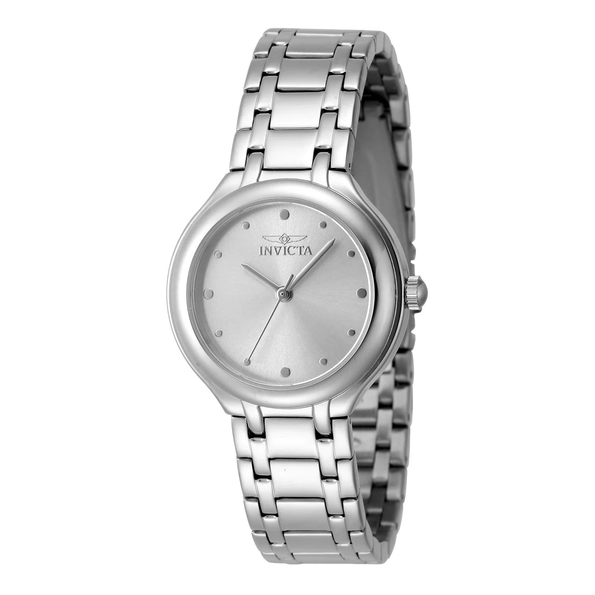 Invicta Women's 48226 Wildflower Quartz 3 Hand Silver Dial Watch