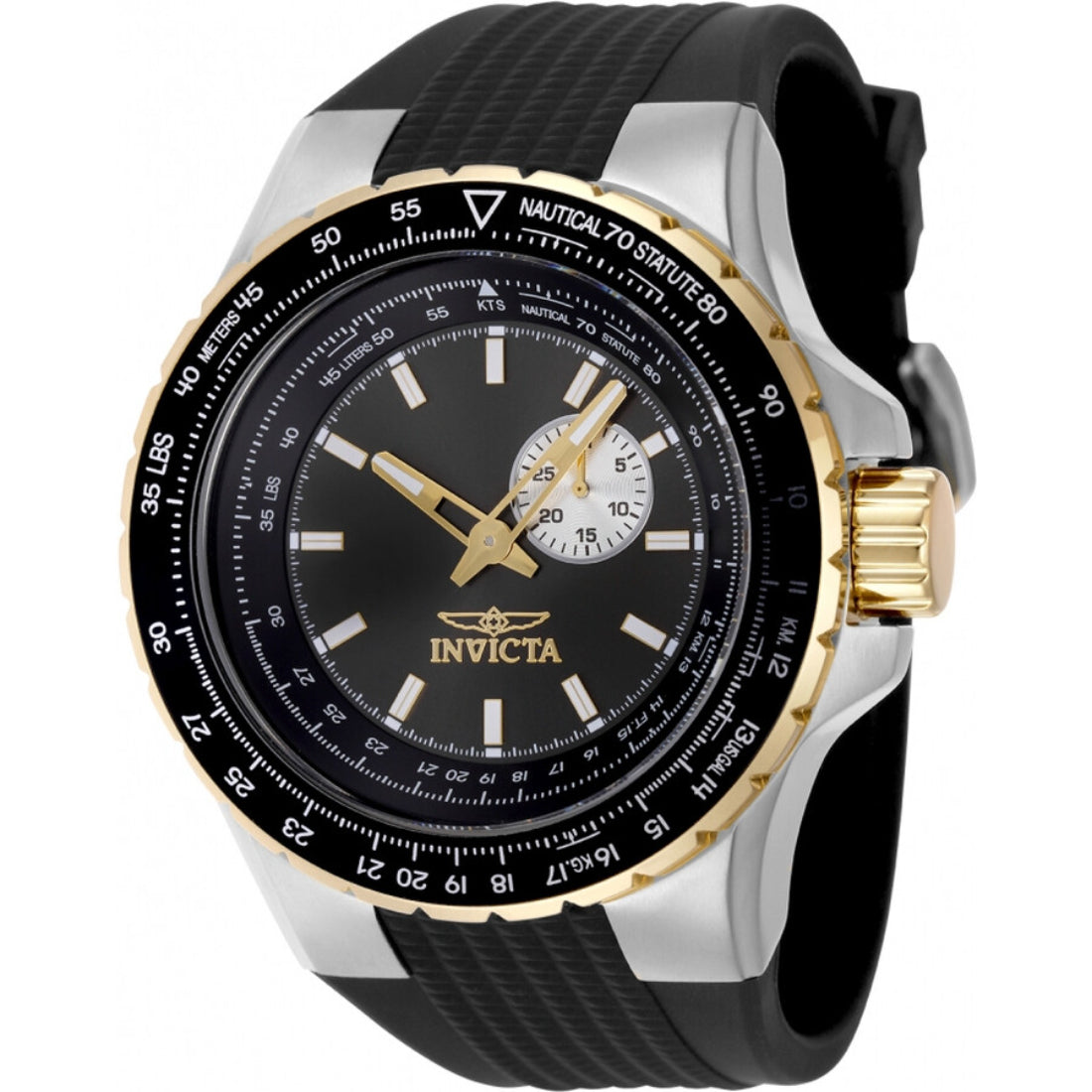 Invicta Quartz Aviator Gunmetal Dial Men's Watch 49718
