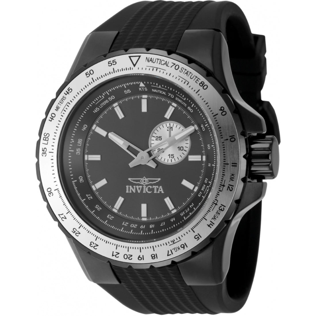 Invicta Quartz Aviator Gunmetal Dial Men's Watch 49720