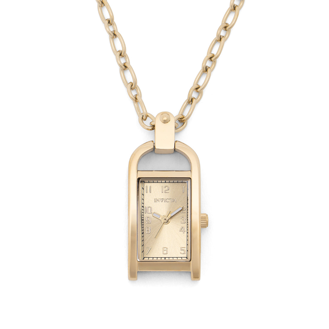 Invicta Quartz Mini Gold Dial Women's Necklace Watch 49935