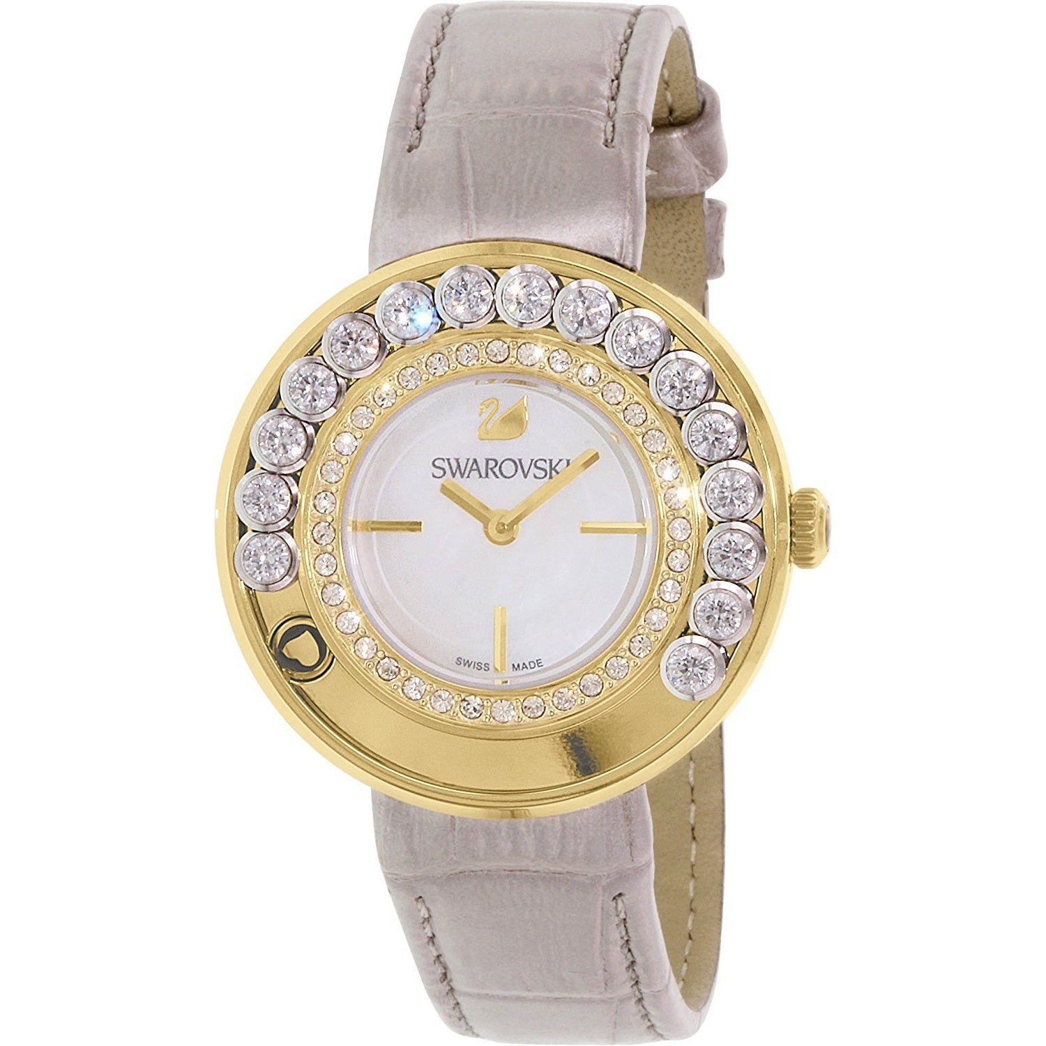 Swarovski Lovely Quartz Crystal Mother of Pearl Dial Women's Watch 5027203