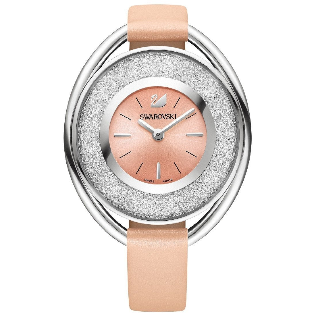 Swarovski Crystalline Quartz Crystal Rose-Tone Dial Women's Watch 5158546