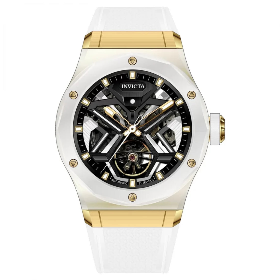 Invicta Mechanical Celestial Steel Dial Men's Watch 70107