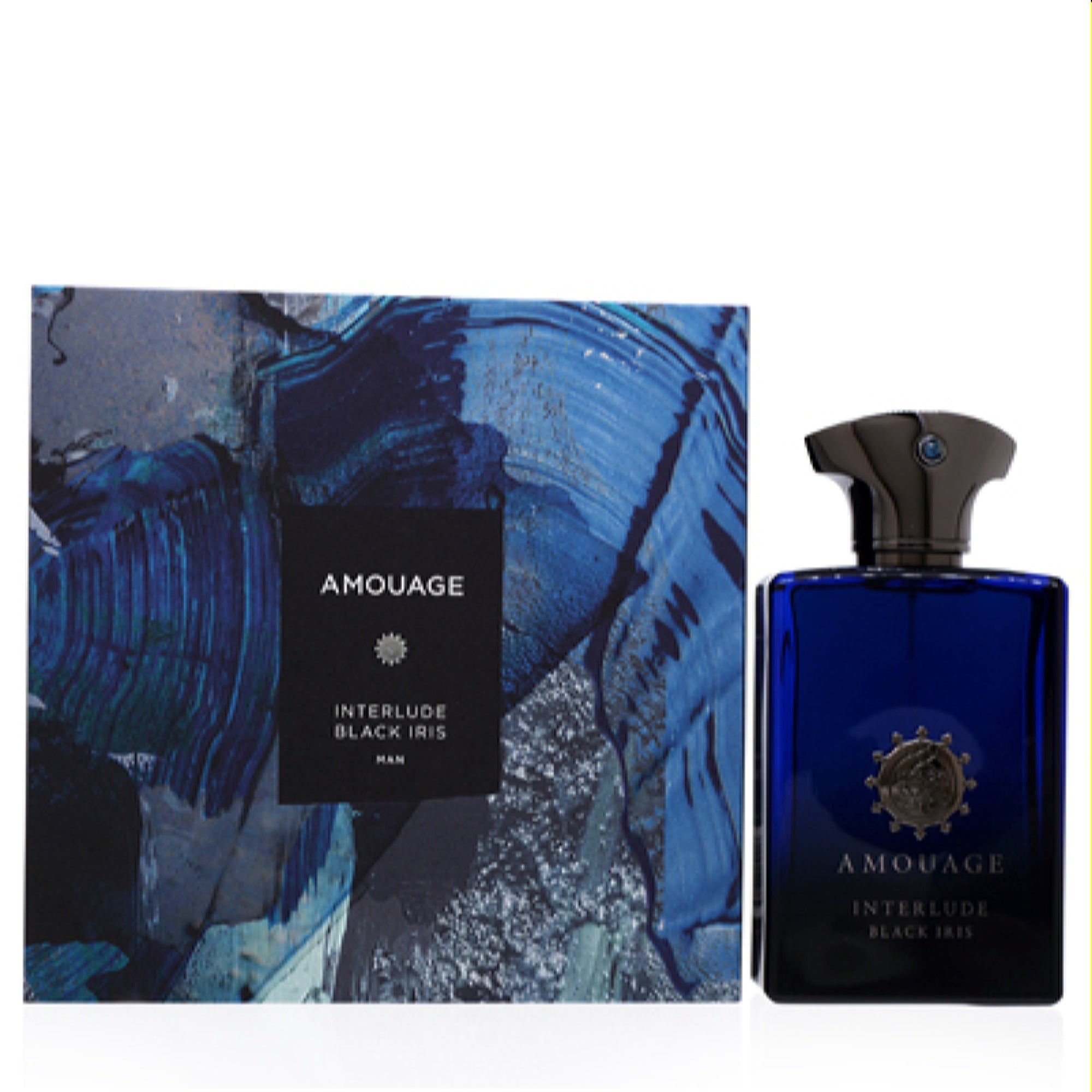 Amouage Men's Interlude Black Iris Amouage Edp Spray 3.4 Oz (100 Ml)  701666410218