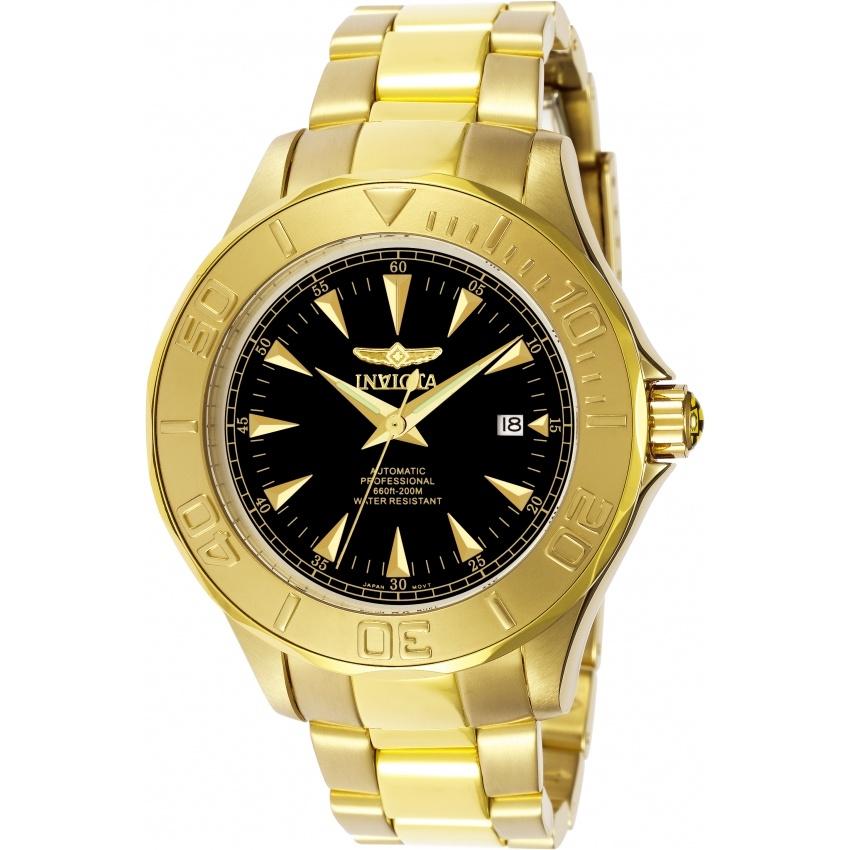 Invicta Automatic Signature Black Dial Men's Watch 7040