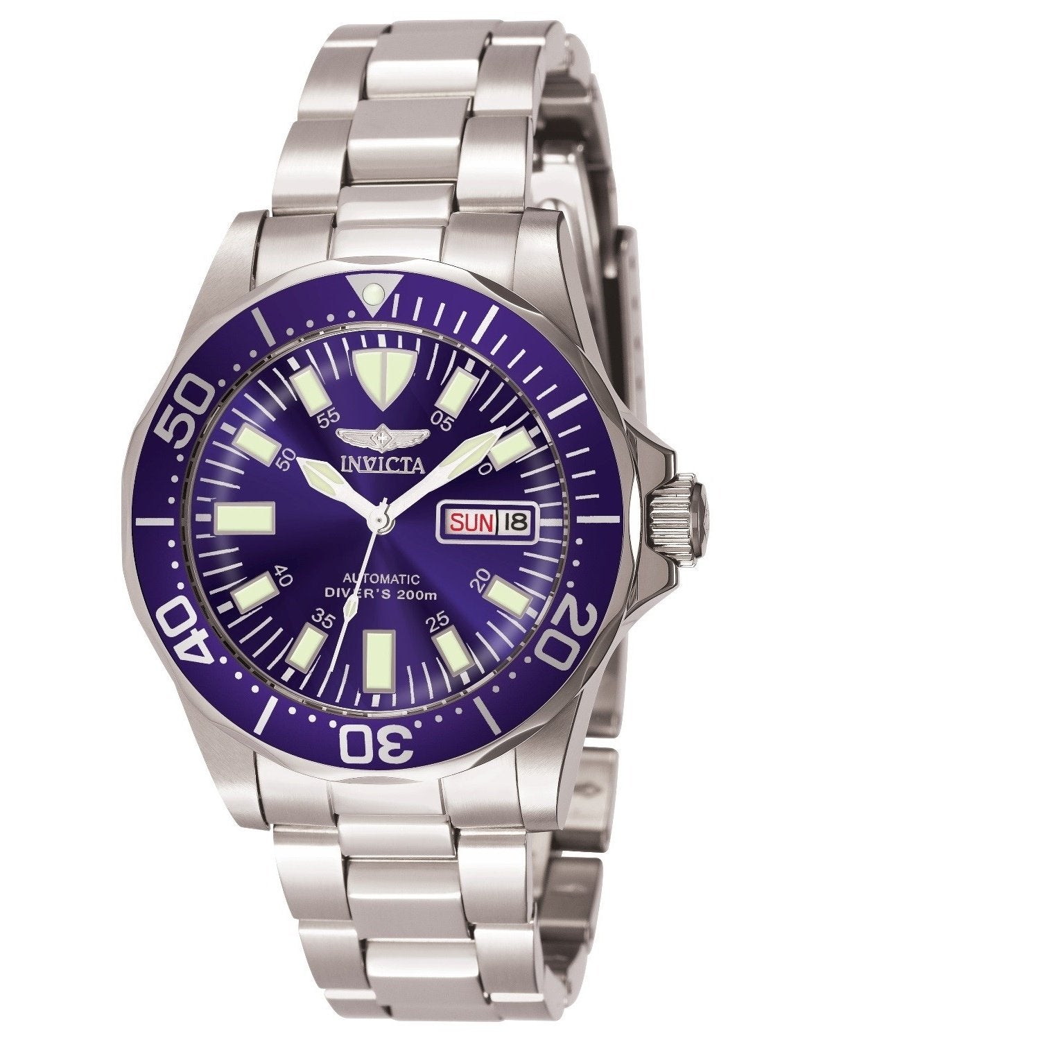 Invicta Automatic Signature Blue Dial Men's Watch 7042