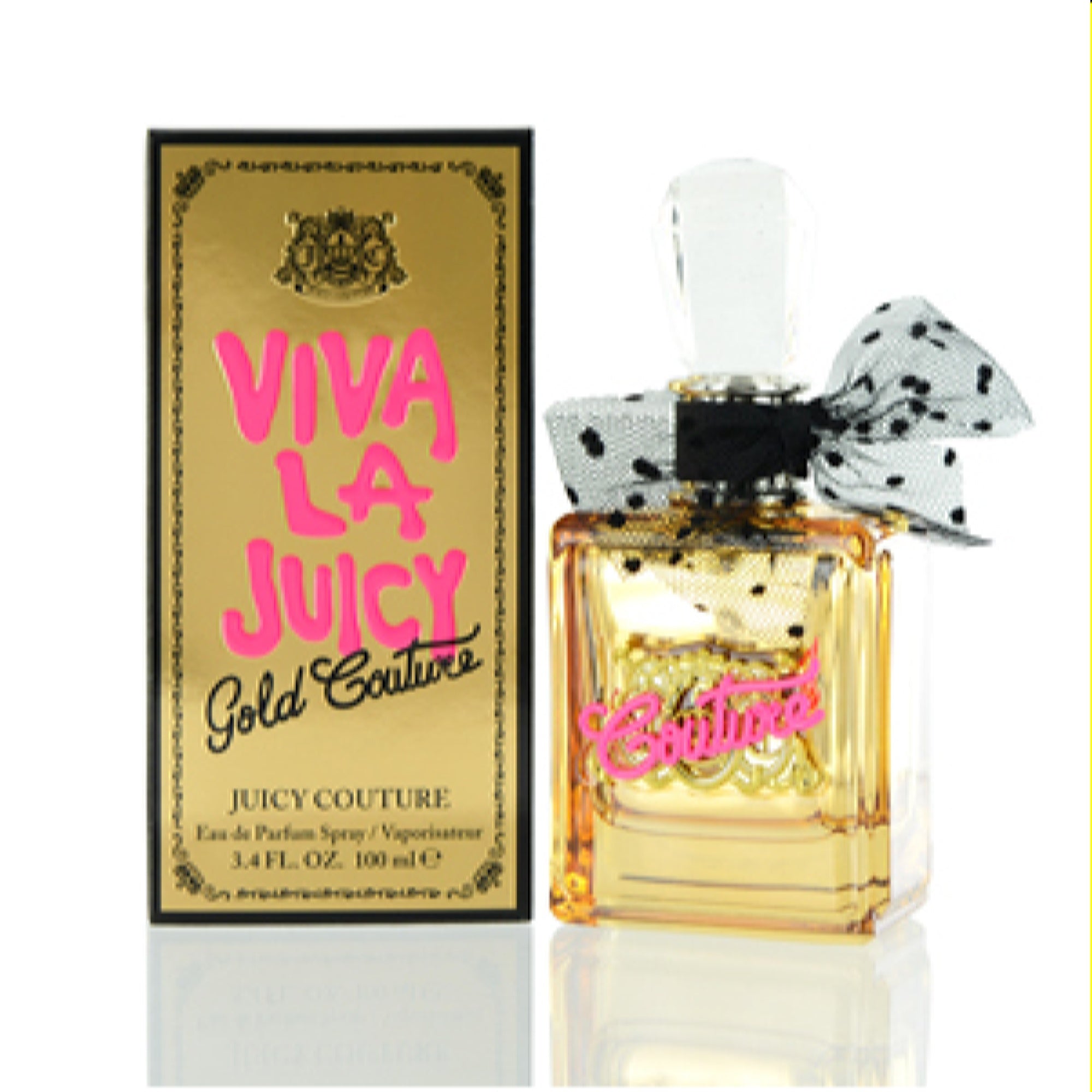 Juicy Couture Women's Viva La Juicy Gold Couture Juicy Couture Edp Spray 3.4 Oz  719346186551