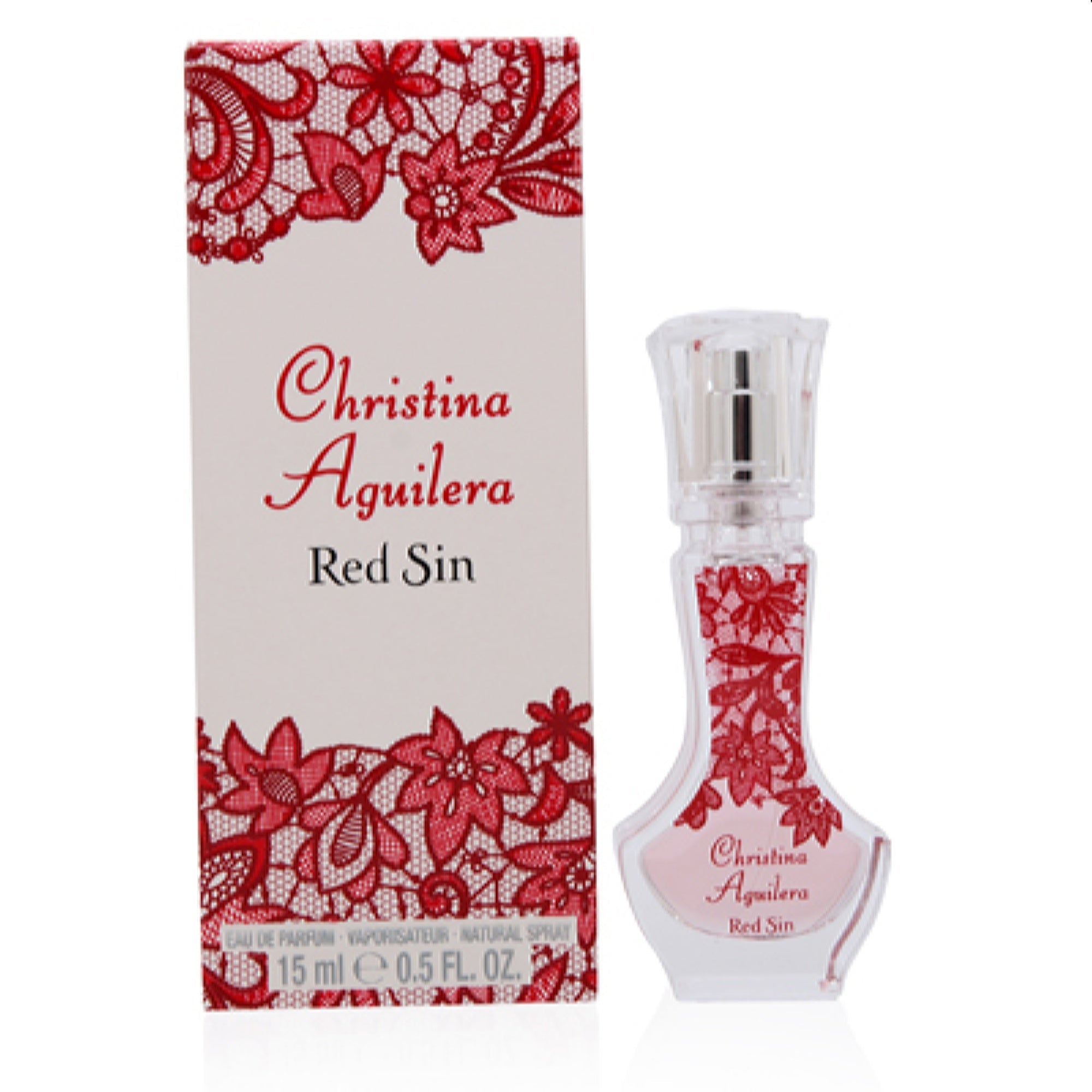 Christina Aguilera Women's Red Sin Christina Aguilera Edp Spray 0.5 Oz (15 Ml)   719346218610