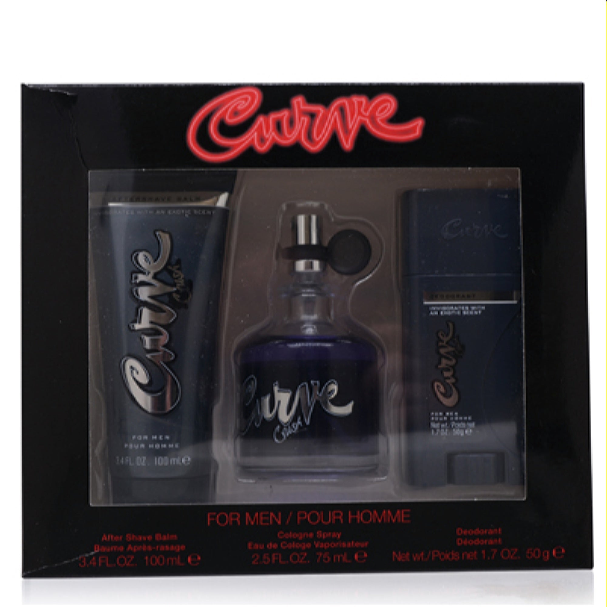 Liz Claiborne Men's Curve Crush Liz Claiborne 3 Pc Set  719346255806