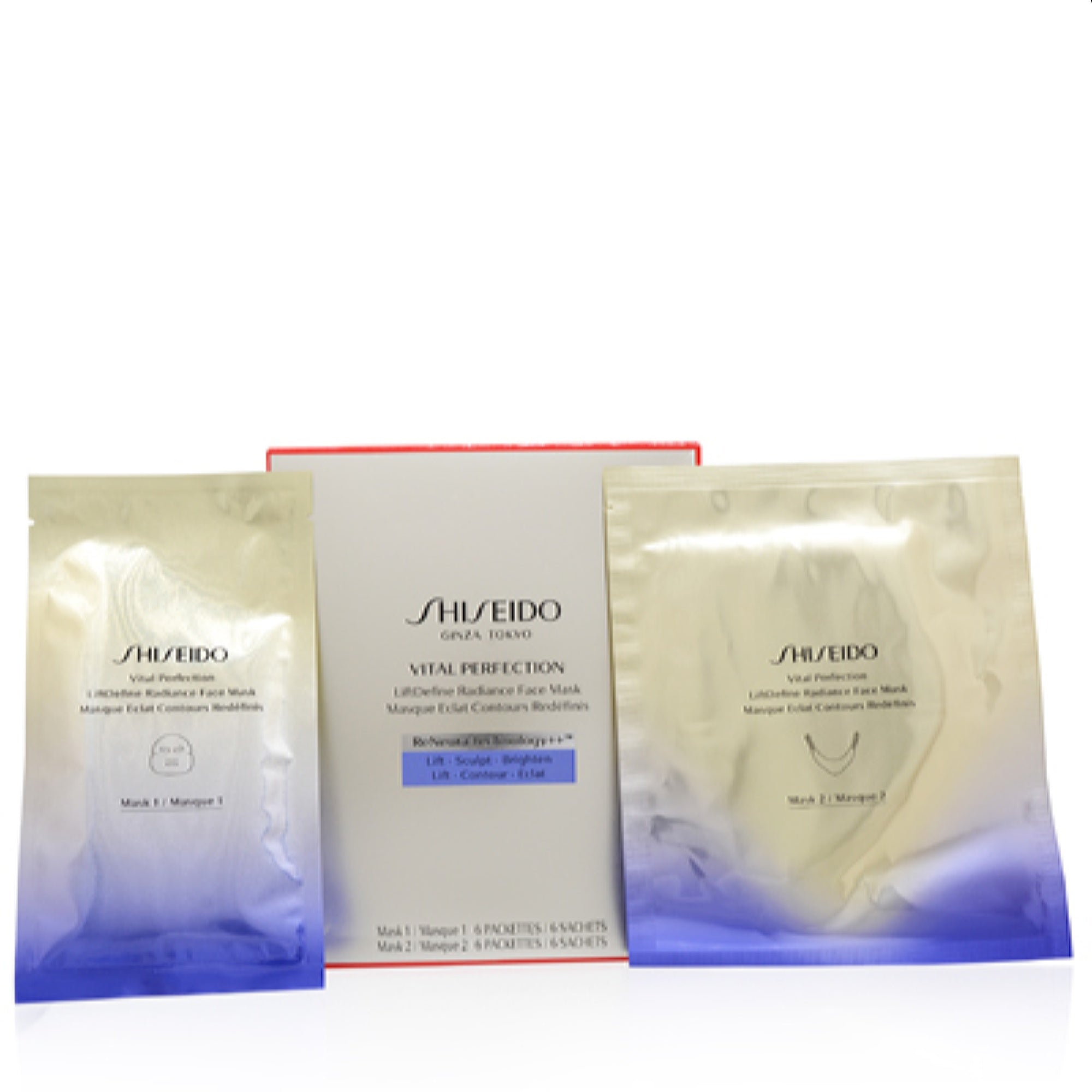 Shiseido  Shiseido Vital Perfection Liftdefine Radiance Face Mask 2 X 6 Sheets 729238169579