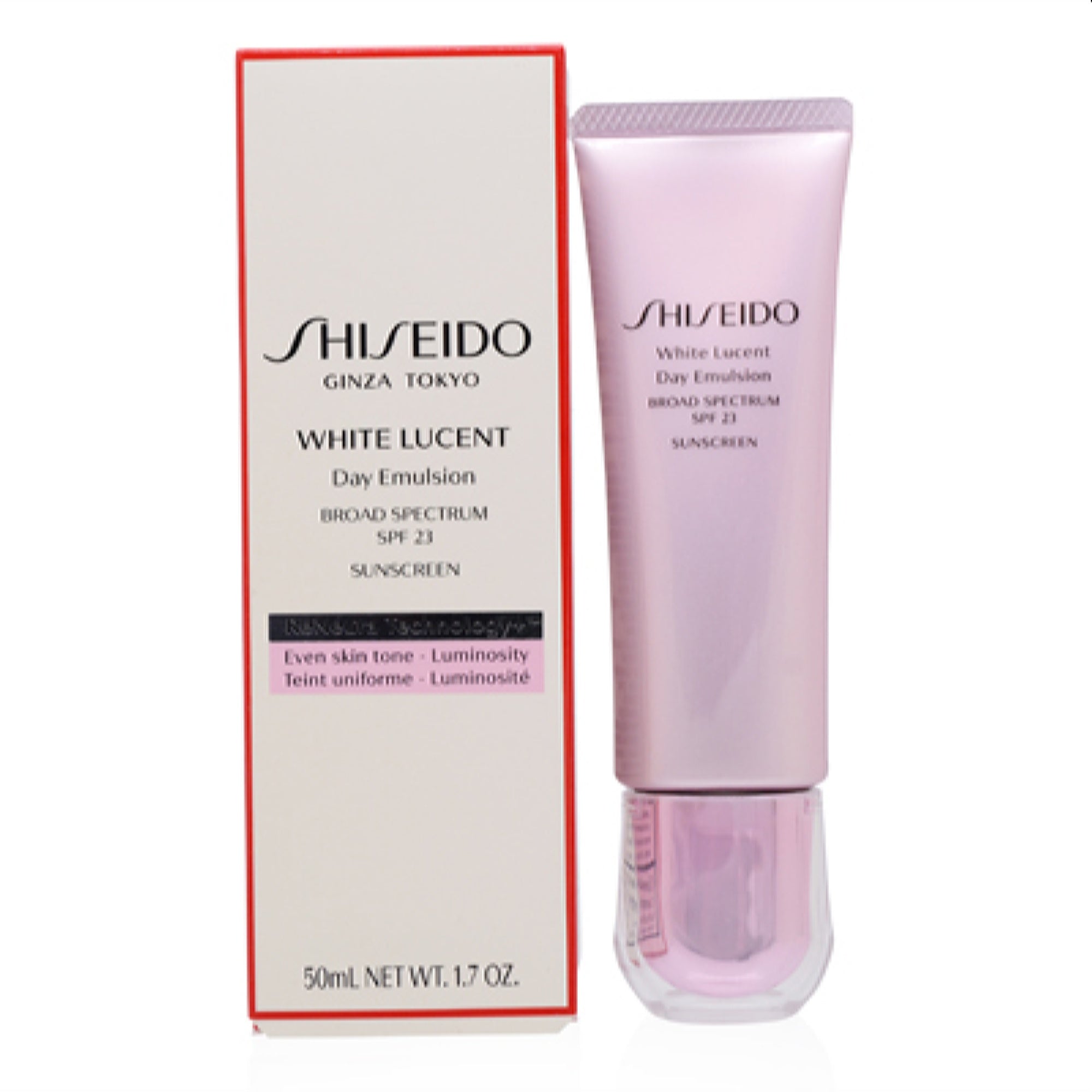 Shiseido  Shiseido White Lucent Day Emulsion Broad Spectrum Spf 23 1.7 Oz (50 Ml) 730852149342