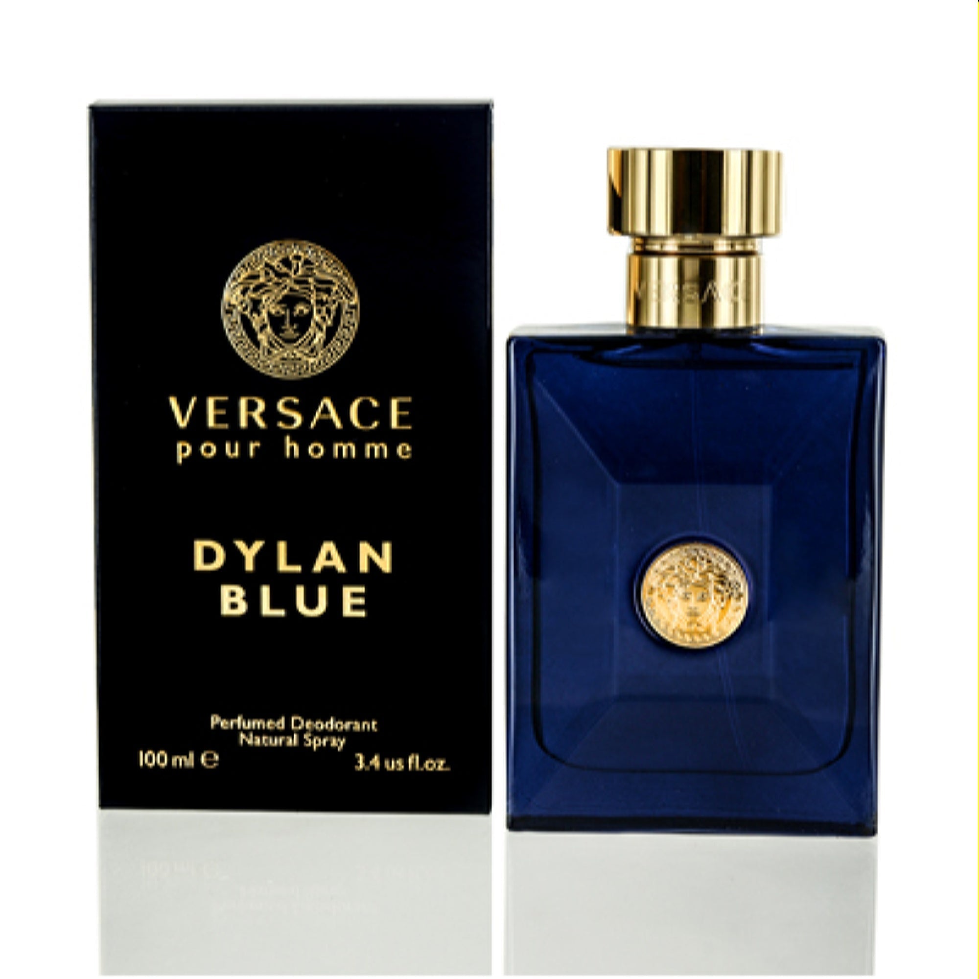 Versace Men's Versace Dylan Blue Versace Deodorant Spray 3.4 Oz (100 Ml)  8011003826520