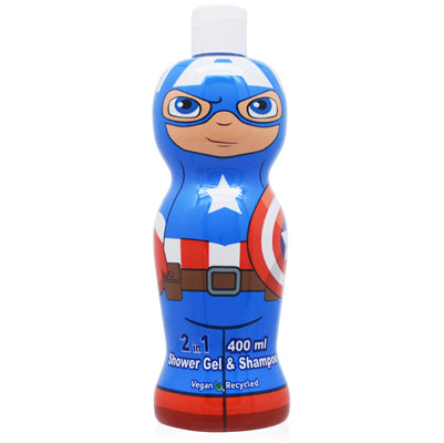 Marvel Captain America by Marvel Shampoo/Shower Gel 13.5 Oz - Kids 8411114090535