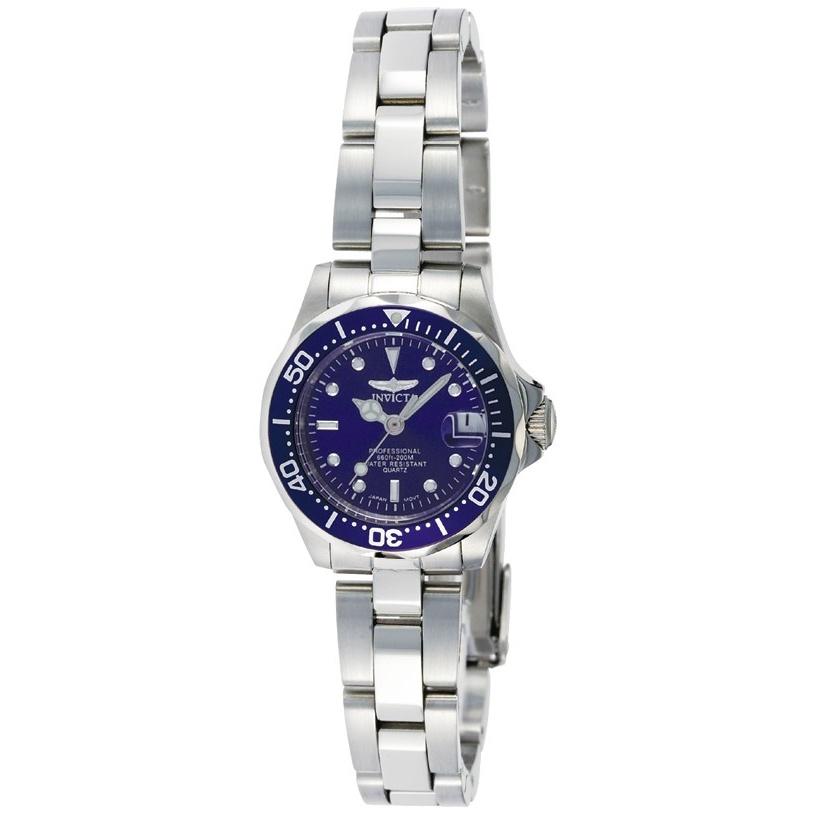 Invicta Quartz Pro Diver Blue Dial Women's Watch 9177