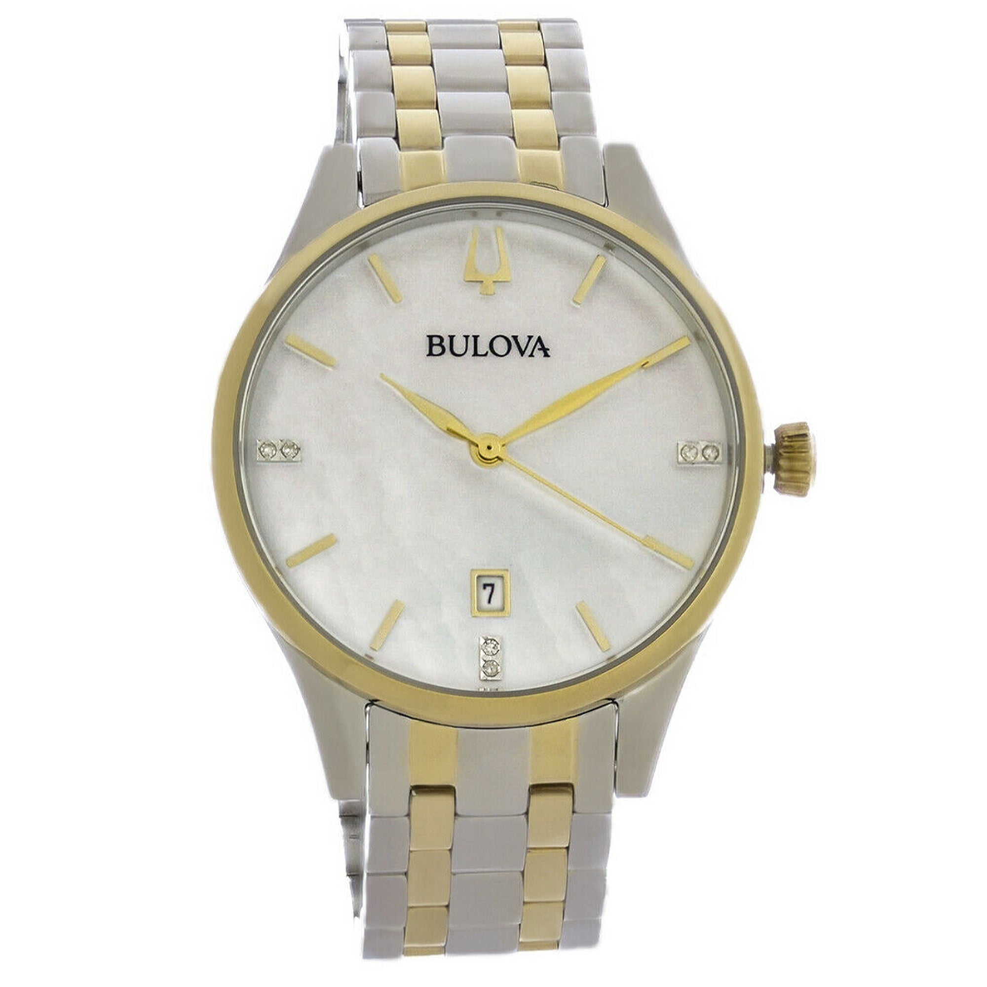 Bulova Classic  Quartz Mother of Pearl Dial Women's Watch 98P201