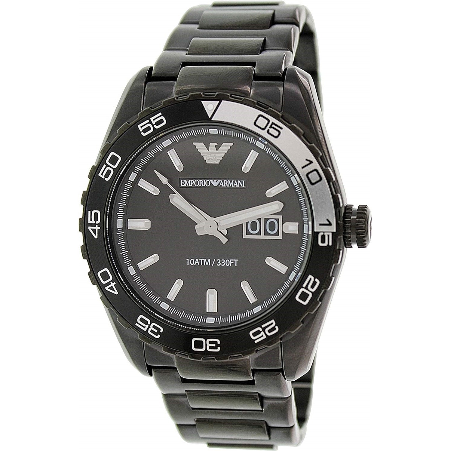 Emporio Armani Sportivo Quartz Black Dial Men's Watch AR6049