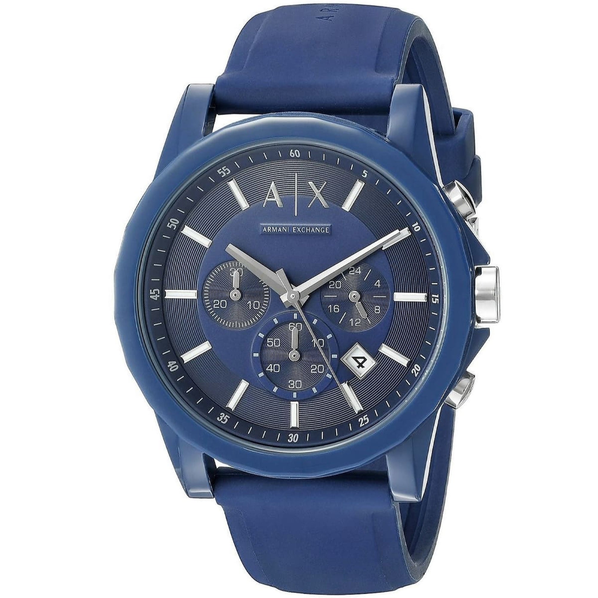 Armani Exchange Active Quartz Chronograph Blue Dial Unisex Watch AX1327