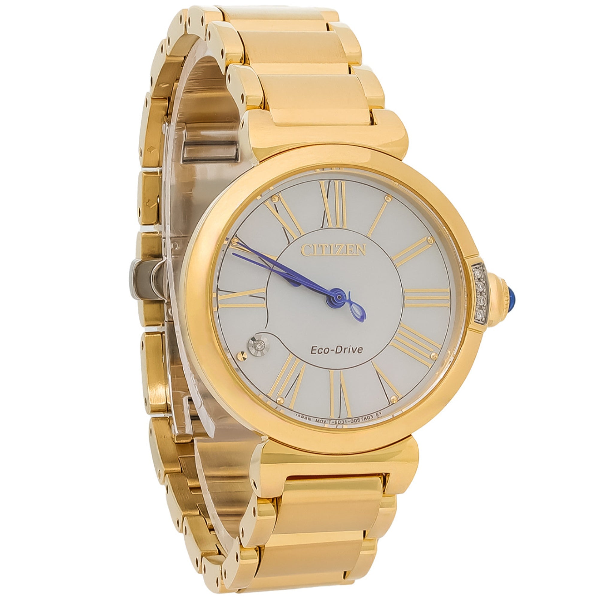 Citizen L Mae Eco-Drive Mother of Pearl Dial Women's Watch EM1062-57D