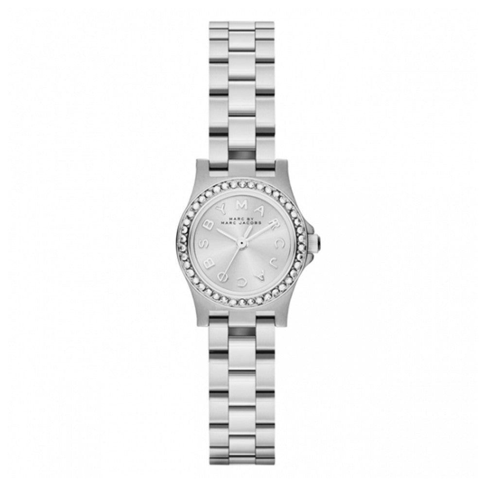 Marc Jacobs Amy Quartz Crystal Silver Dial Women's Watch MBM3276